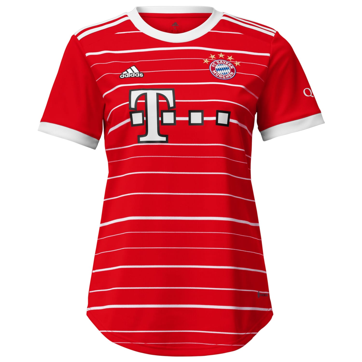 Bundesliga Bayern Munich Home Jersey Shirt Red 2022-23 for Women