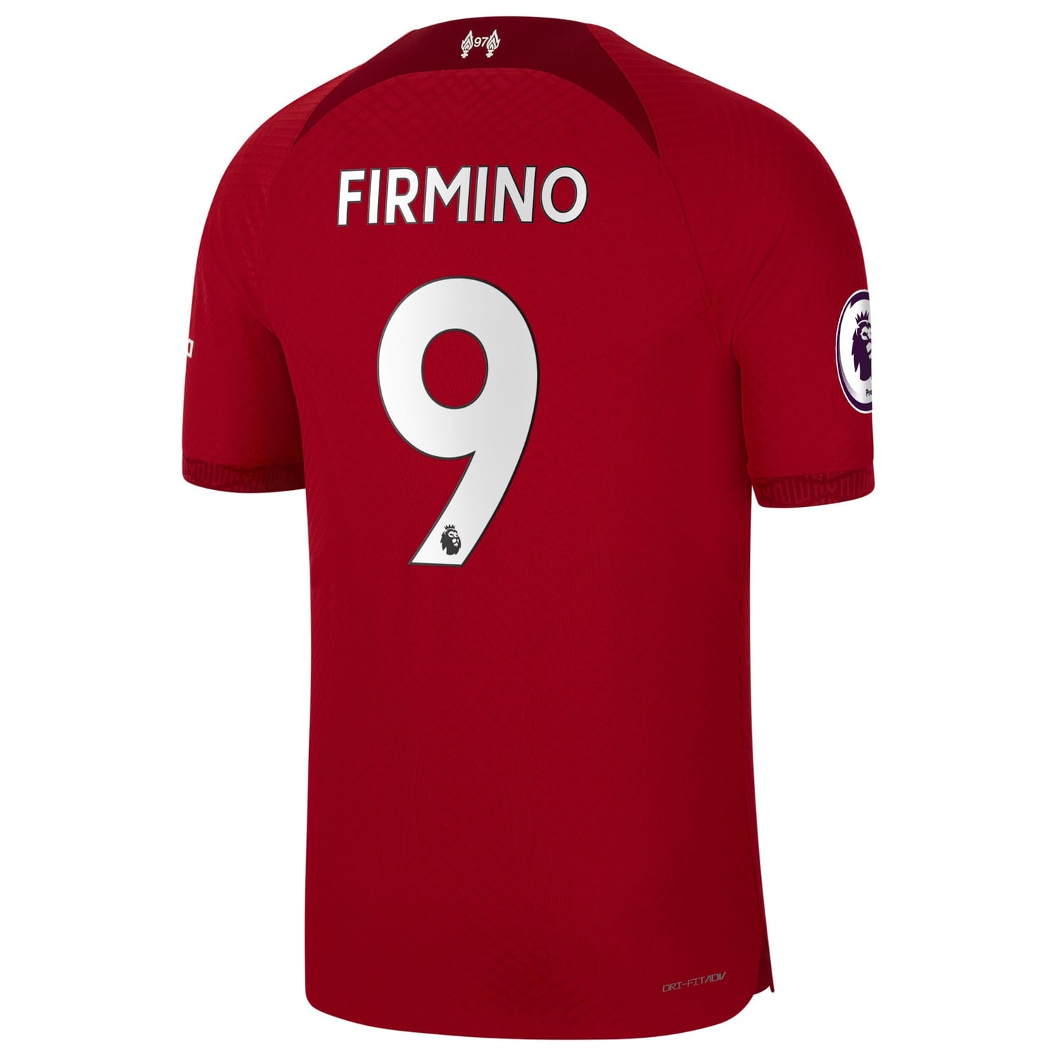 Premier League Liverpool Home Authentic Jersey Shirt Red 2022-23 player Roberto Firmino printing for Men