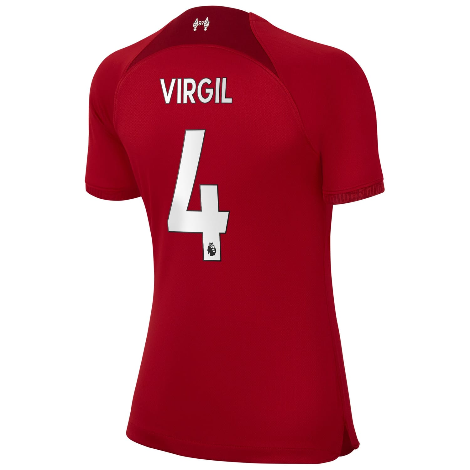 Premier League Liverpool Home Jersey Shirt Red 2022-23 player Virgil Van Dijk printing for Women