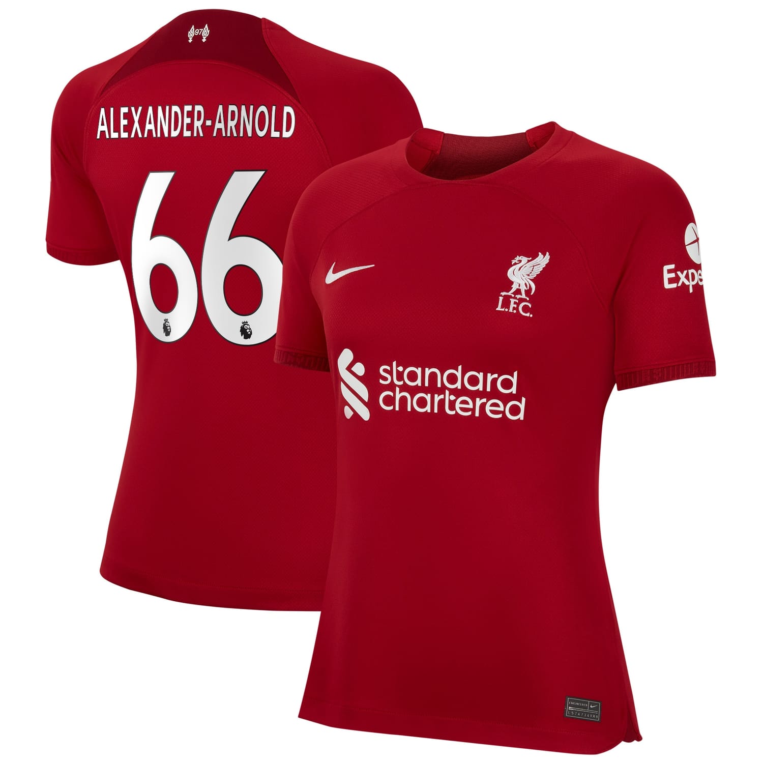Premier League Liverpool Home Jersey Shirt Red 2022-23 player Trent Alexander-Arnold printing for Women