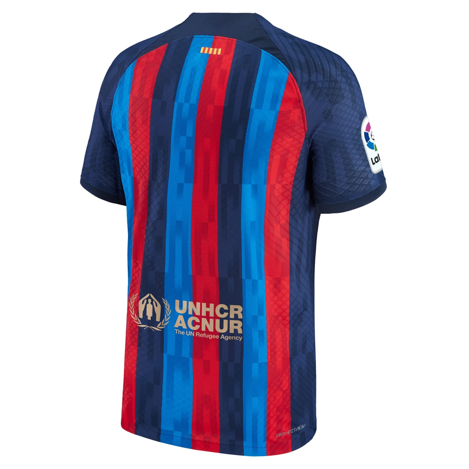 La Liga Barcelona Home Authentic Jersey Shirt Blue 2022-23 for Men