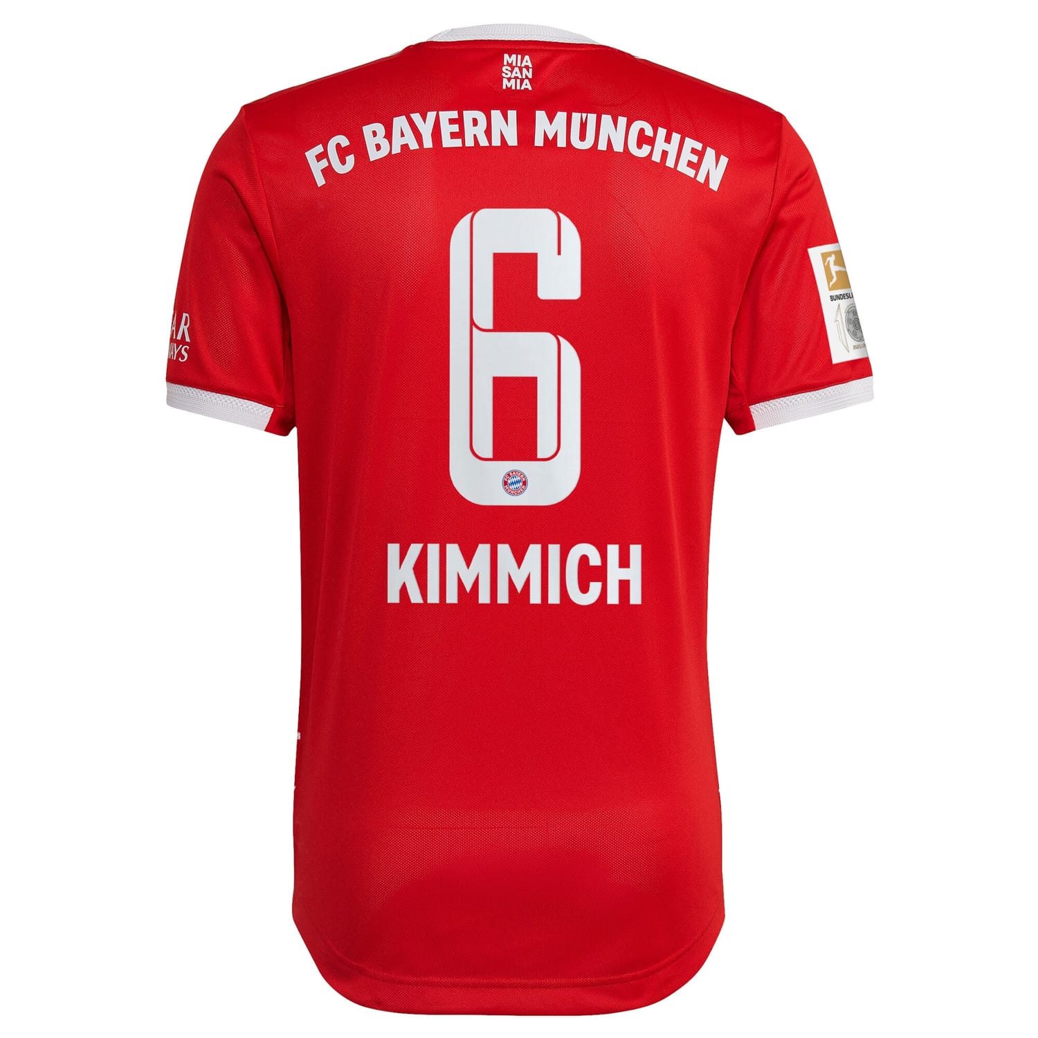 Bundesliga Bayern Munich Home Authentic Jersey Shirt Red 2022-23 player Joshua Kimmich printing for Men