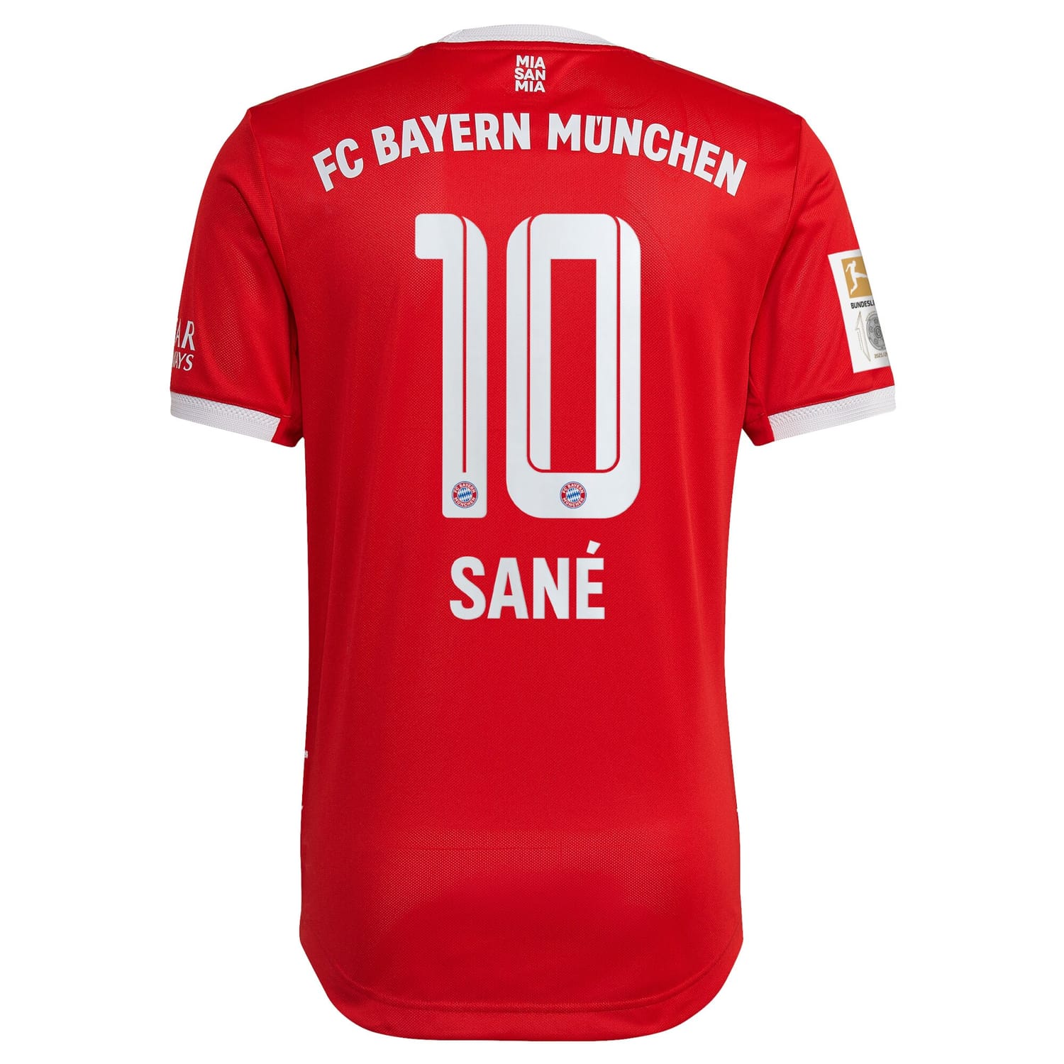 Bundesliga Bayern Munich Home Authentic Jersey Shirt Red 2022-23 player Leroy Sané printing for Men