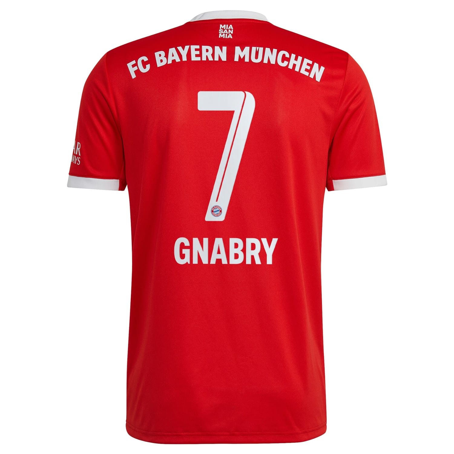Bundesliga Bayern Munich Home Jersey Shirt Red 2022-23 player Serge Gnabry printing for Men