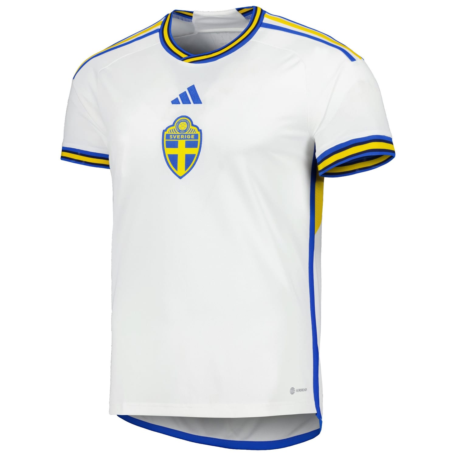 Sweden National Team Away Jersey Shirt White 2022-23 for Men