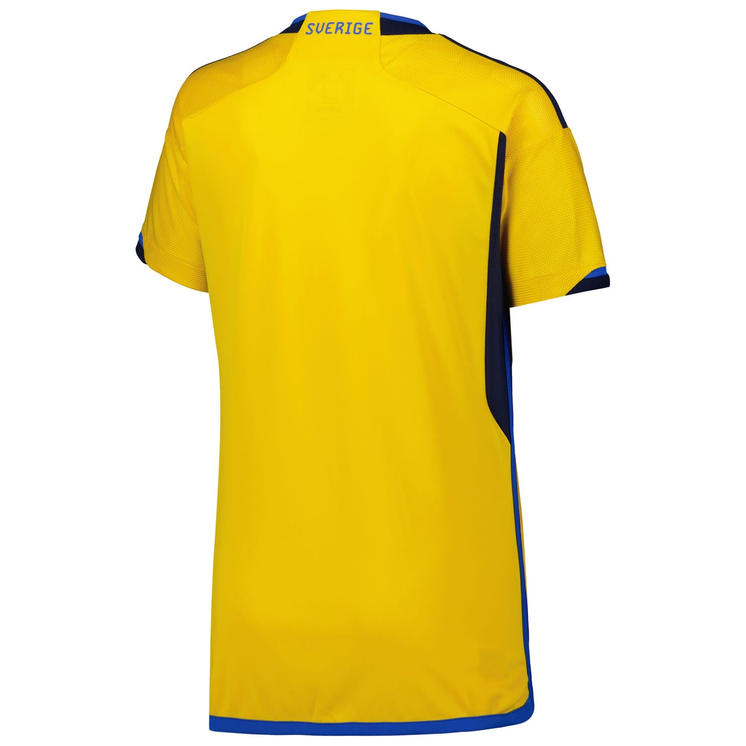 Sweden National Team Home Jersey Shirt Yellow 2022-23 for Women