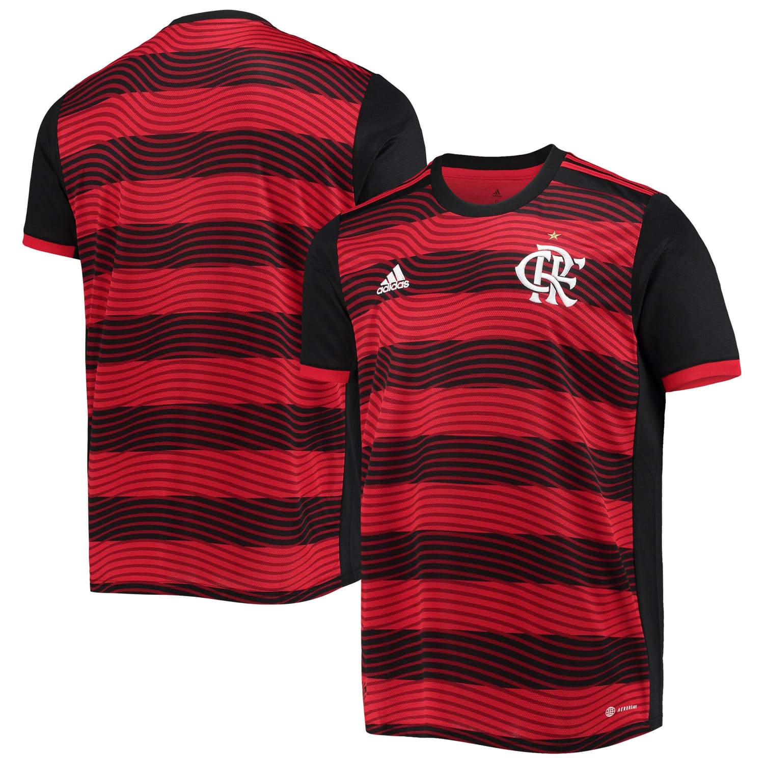 Campeonato Brasileiro Serie A CR Flamengo Home Jersey Shirt Red 2022-23 for Men