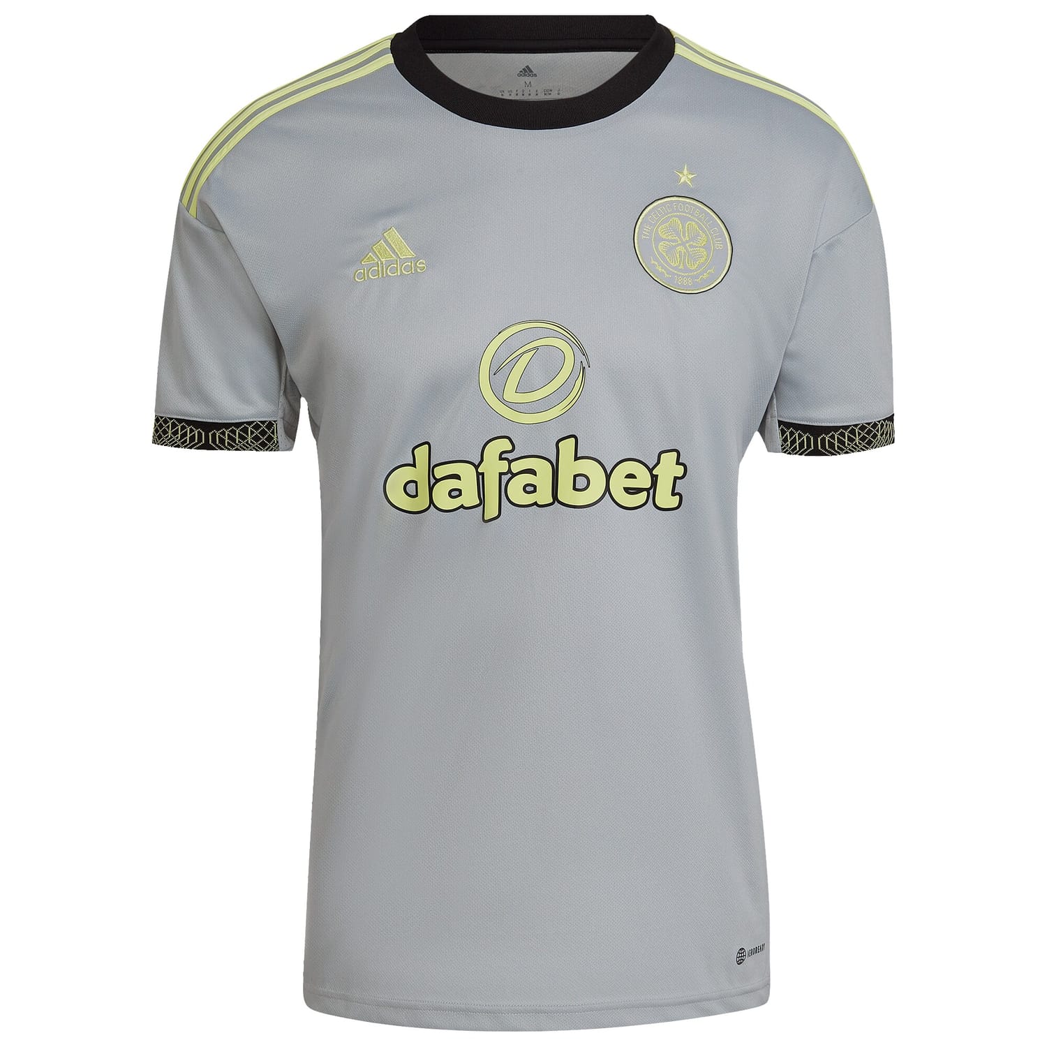 Scottish Premiership Celtic Third Jersey Shirt Gray 2022-23 for Men