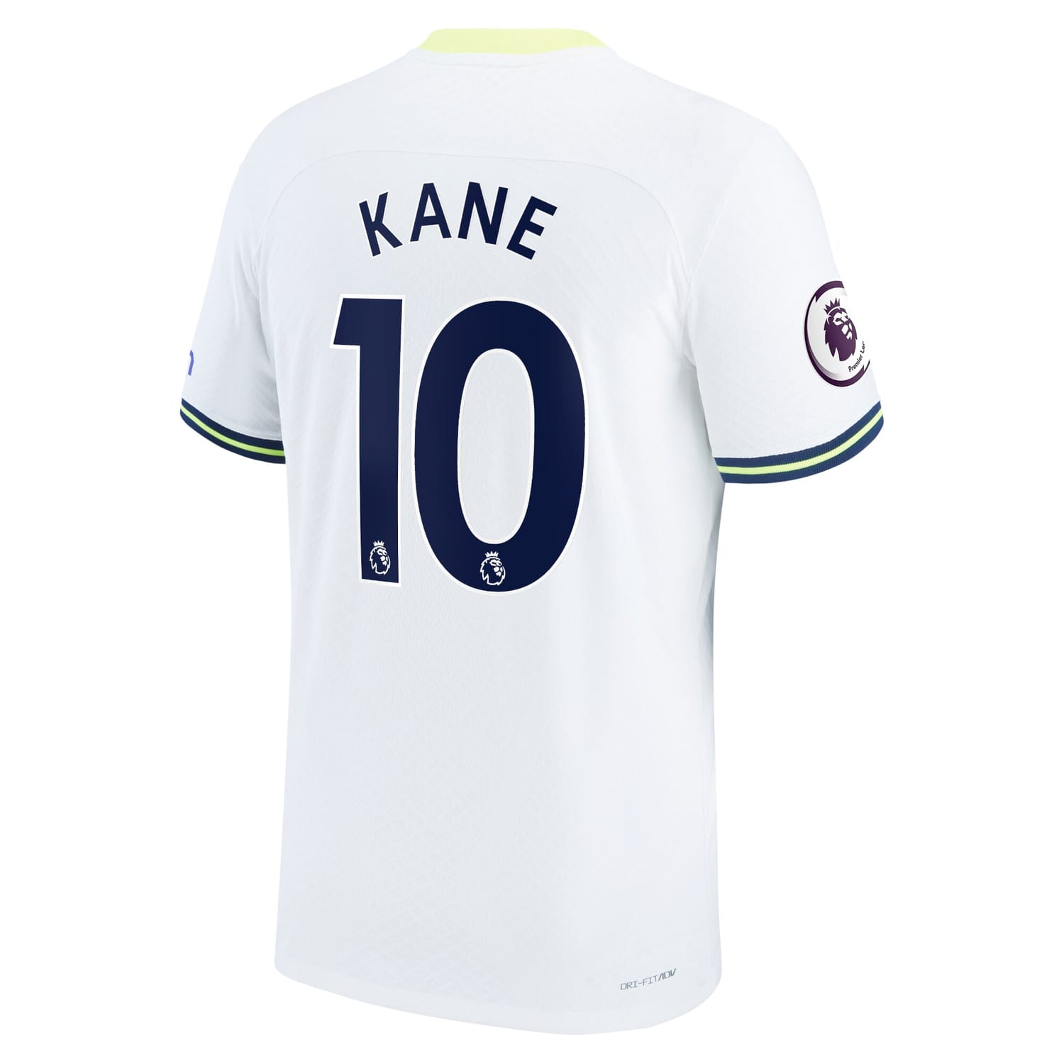 Premier League Tottenham Hotspur Home Authentic Jersey Shirt White 2022-23 player Harry Kane printing for Men