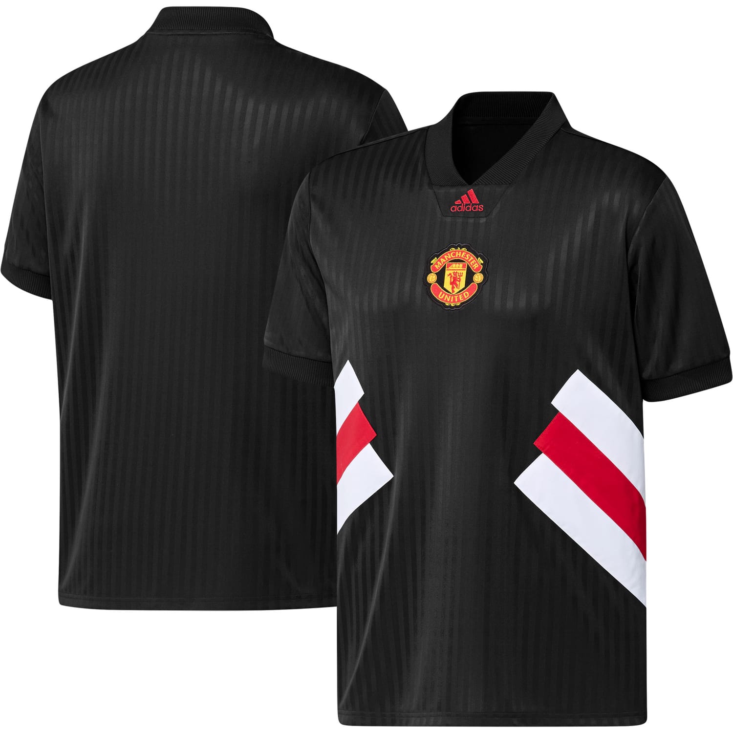 Premier League Manchester United Jersey Shirt Black for Men
