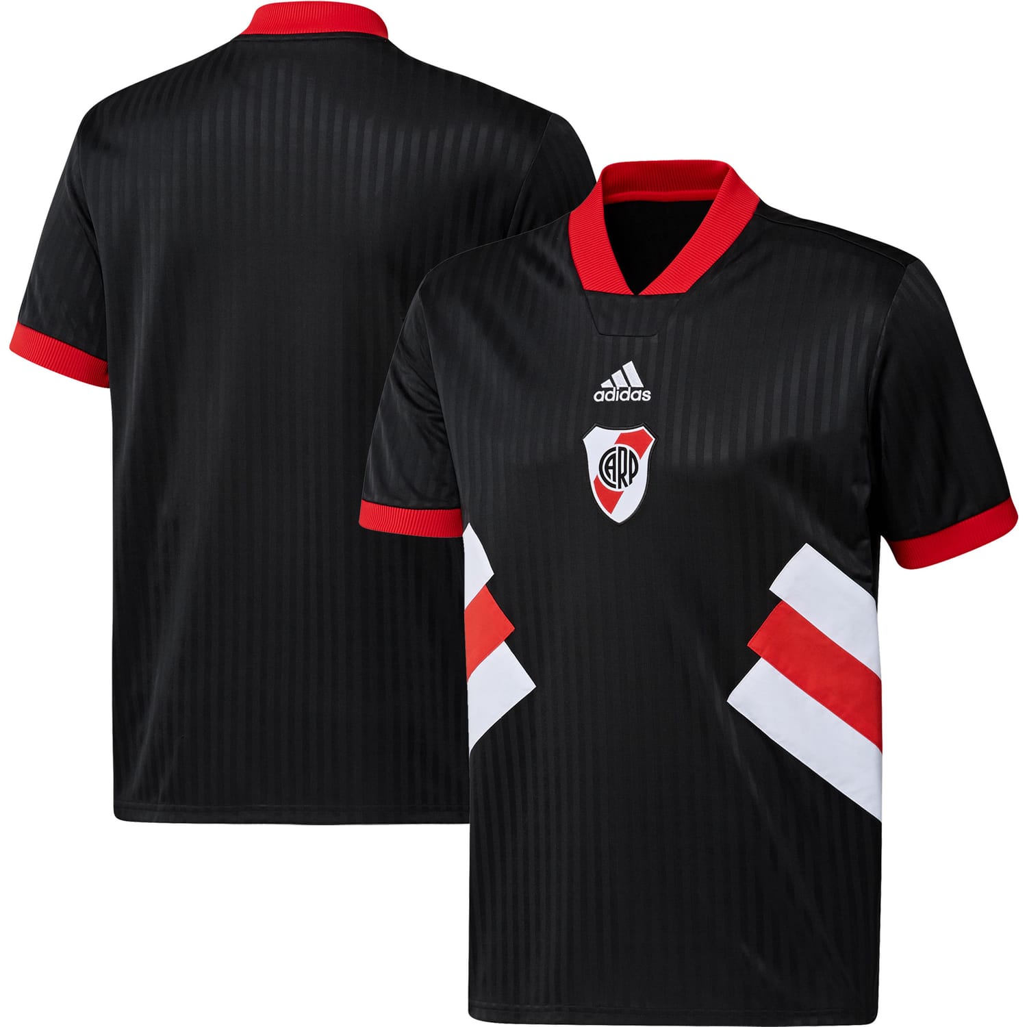 Primera Division Argentina Club Atlético River Plate Jersey Shirt Black for Men