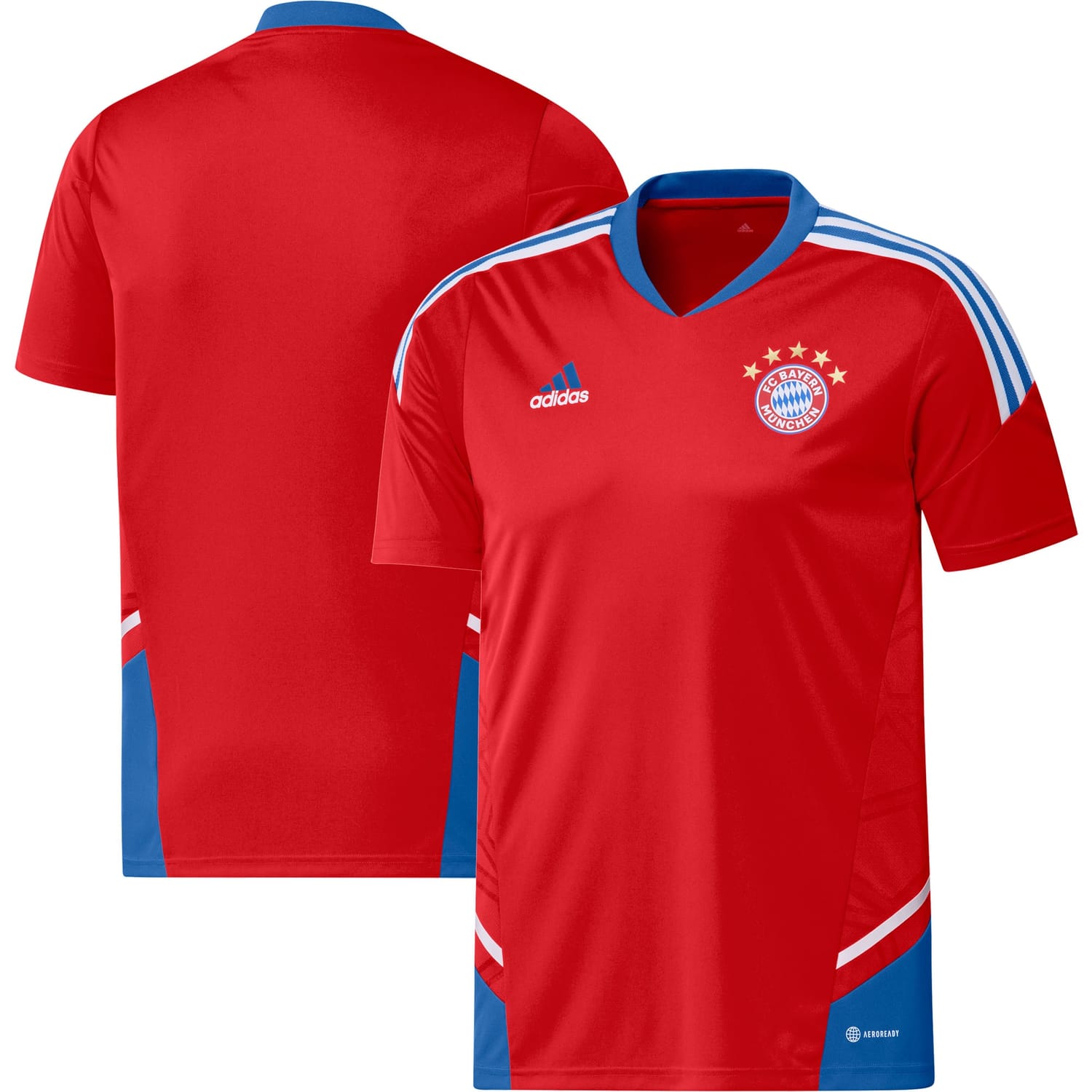 Bundesliga Bayern Munich Training Jersey Shirt Red 2022-23 for Men