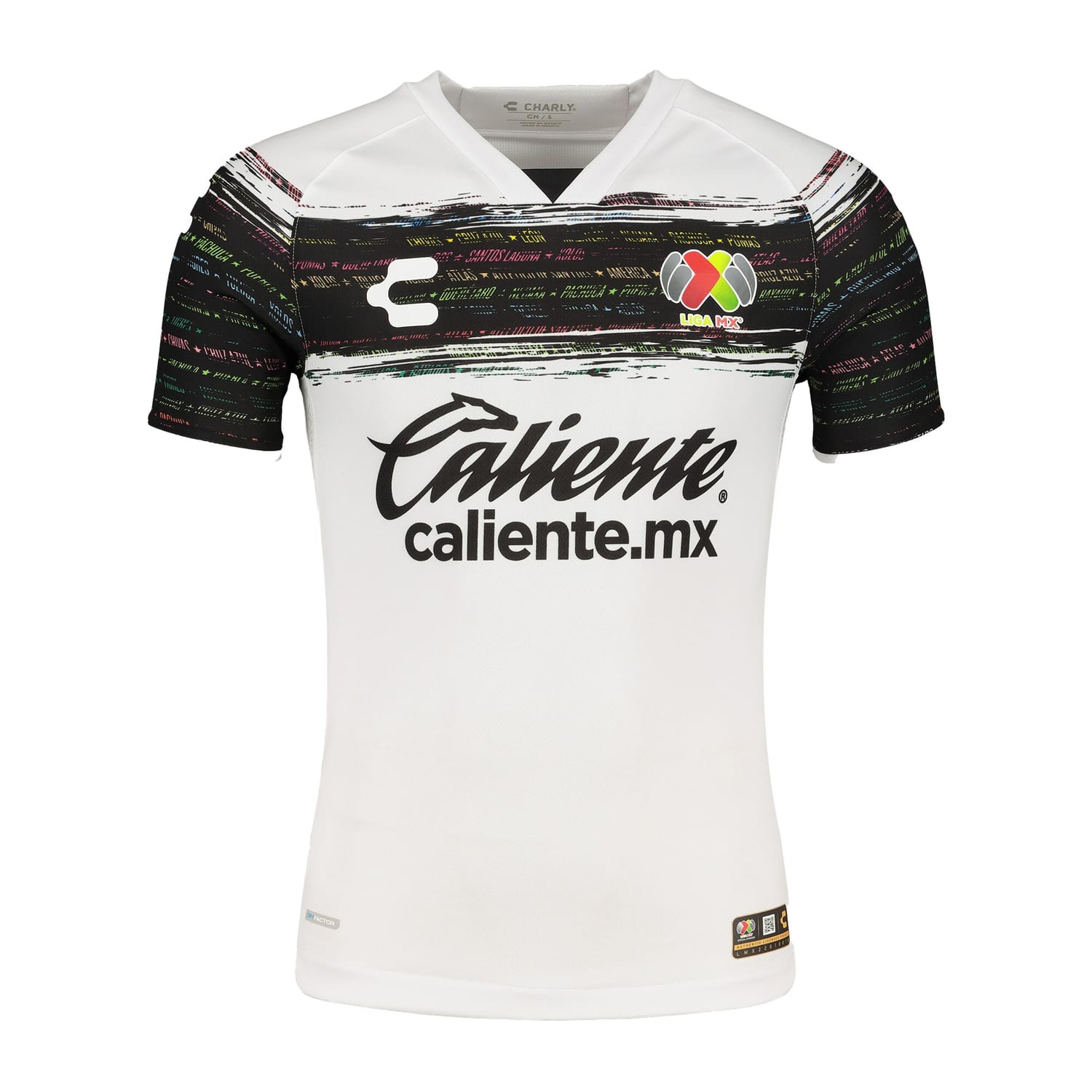 Liga MX Liga MX Jersey Shirt White 2022 for Men