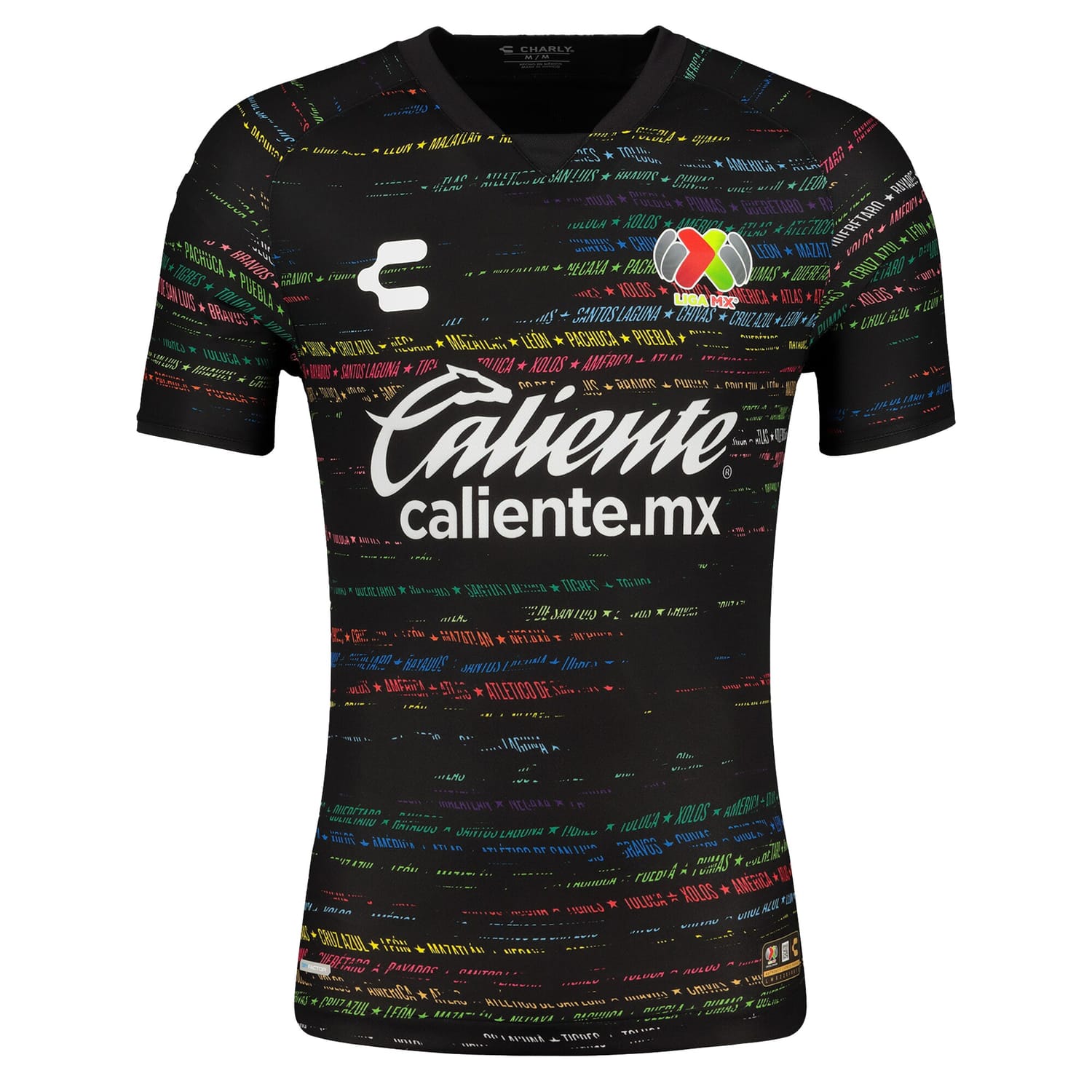 Liga MX Liga MX Jersey Shirt Black 2022 for Men