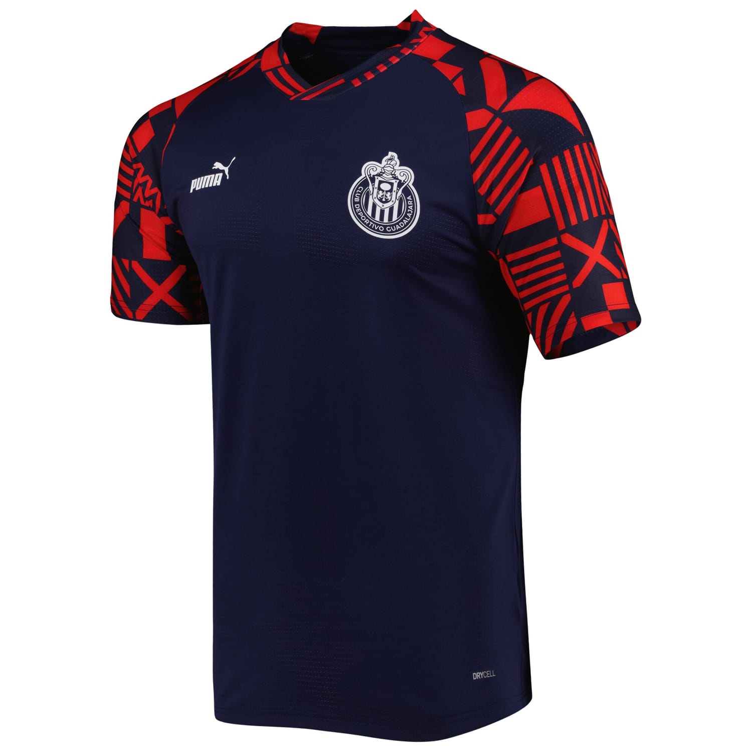 Liga MX Chivas Pre-Match Jersey Shirt Navy for Men