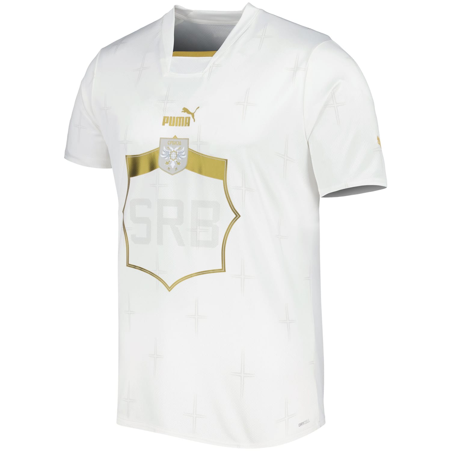Serbia National Team Away Jersey Shirt White 2022-23 for Men