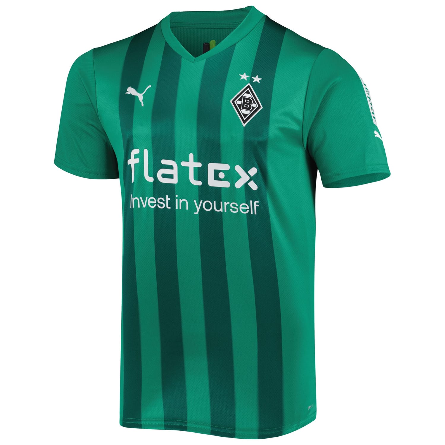 Bundesliga Borussia Monchengladbach Away Jersey Shirt Green 2022-23 for Men