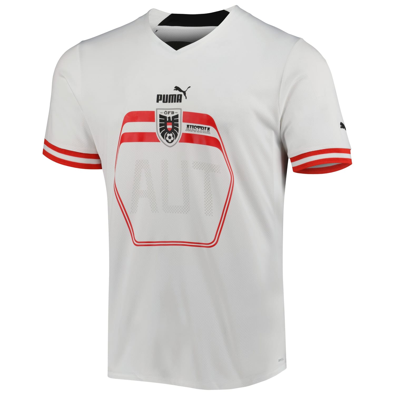 Austria National Team Away Jersey Shirt White 2022-23 for Men