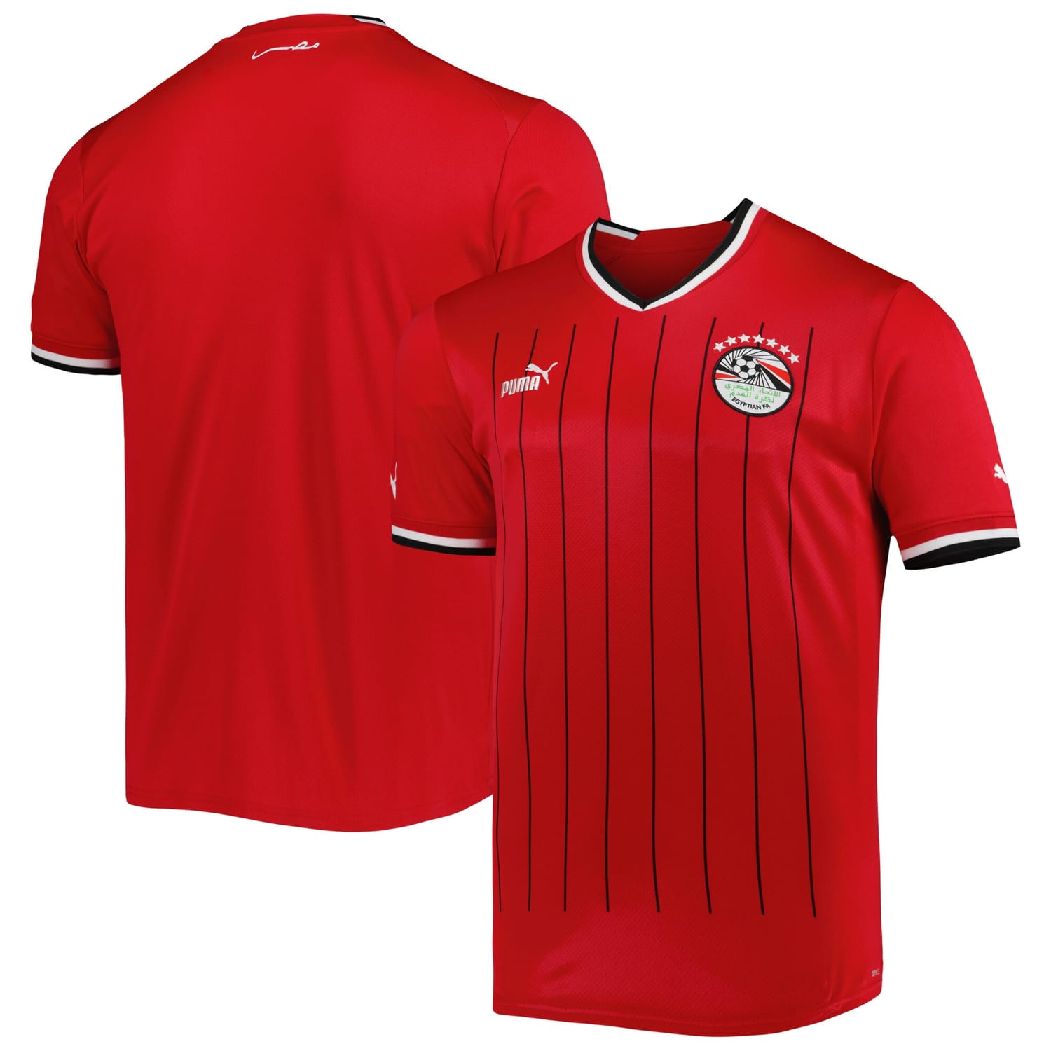 Egypt National Team Home Jersey Shirt Red 2022-23 for Men