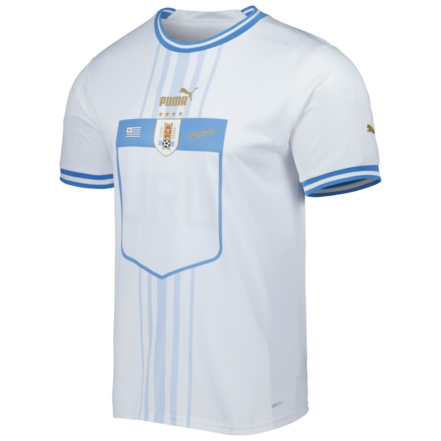 Uruguay National Team Away Jersey Shirt White 2022-23 for Men