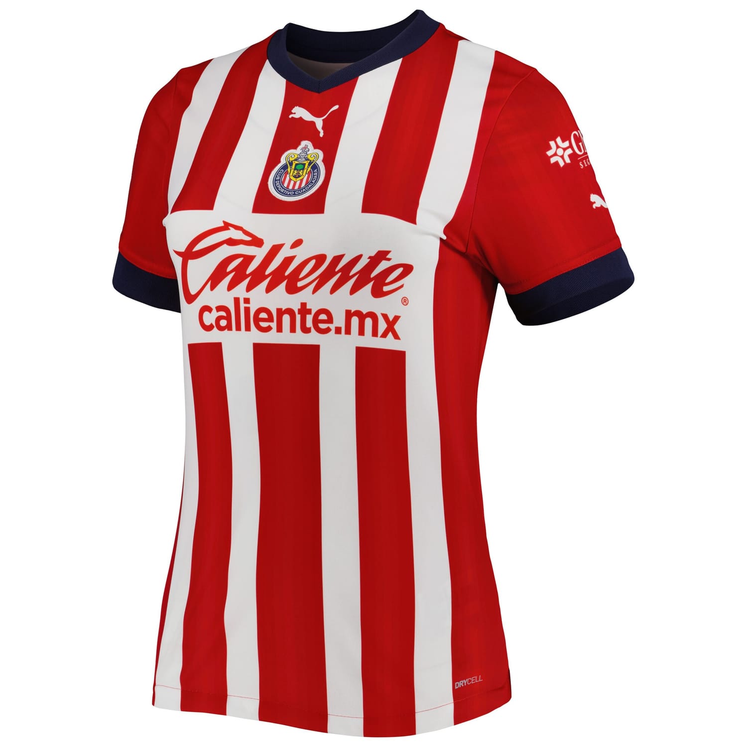 Liga MX Chivas Home Jersey Shirt Red 2022-23 for Women