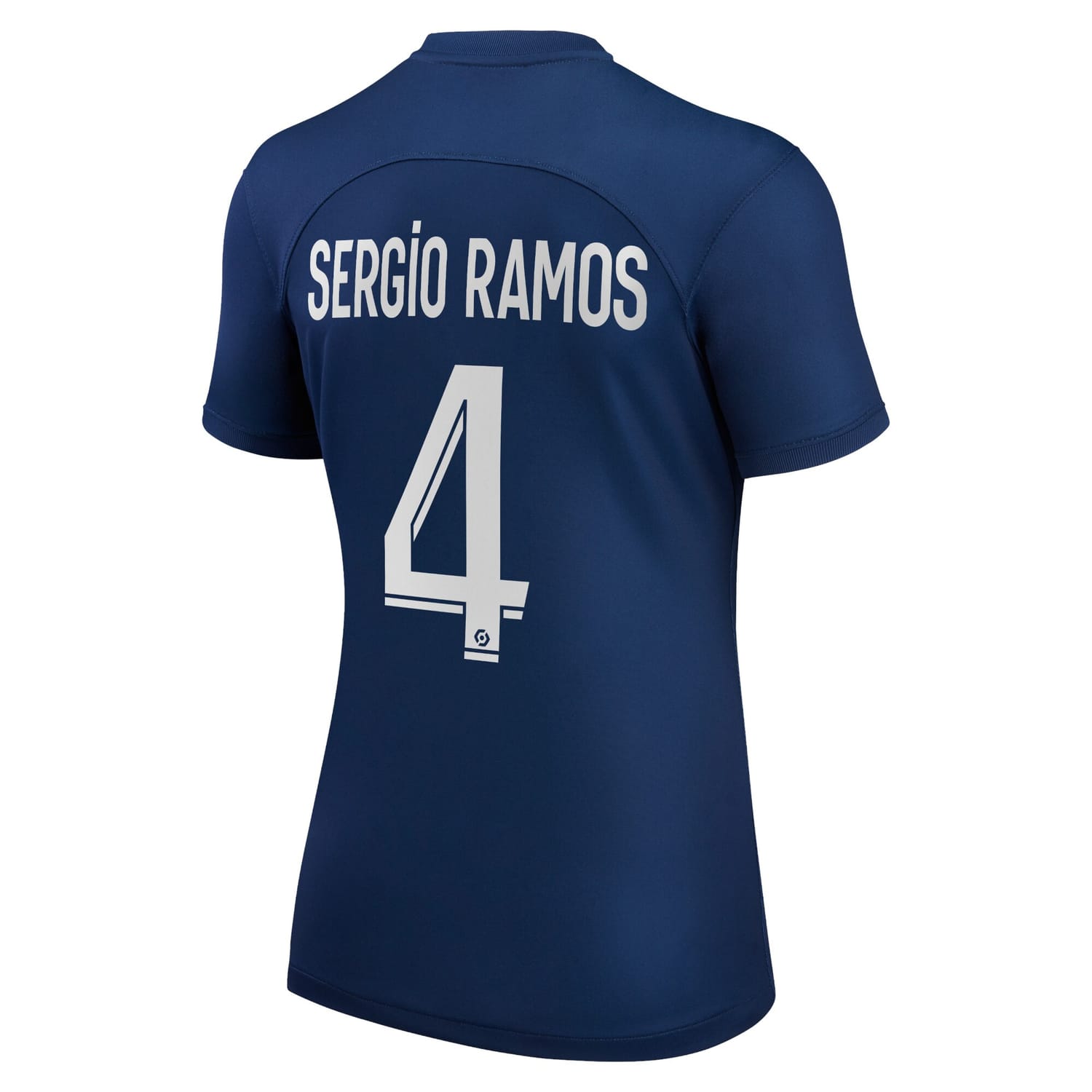 Ligue 1 Paris Saint-Germain Home Jersey Shirt Blue 2022-23 player Sergio Ramos printing for Women