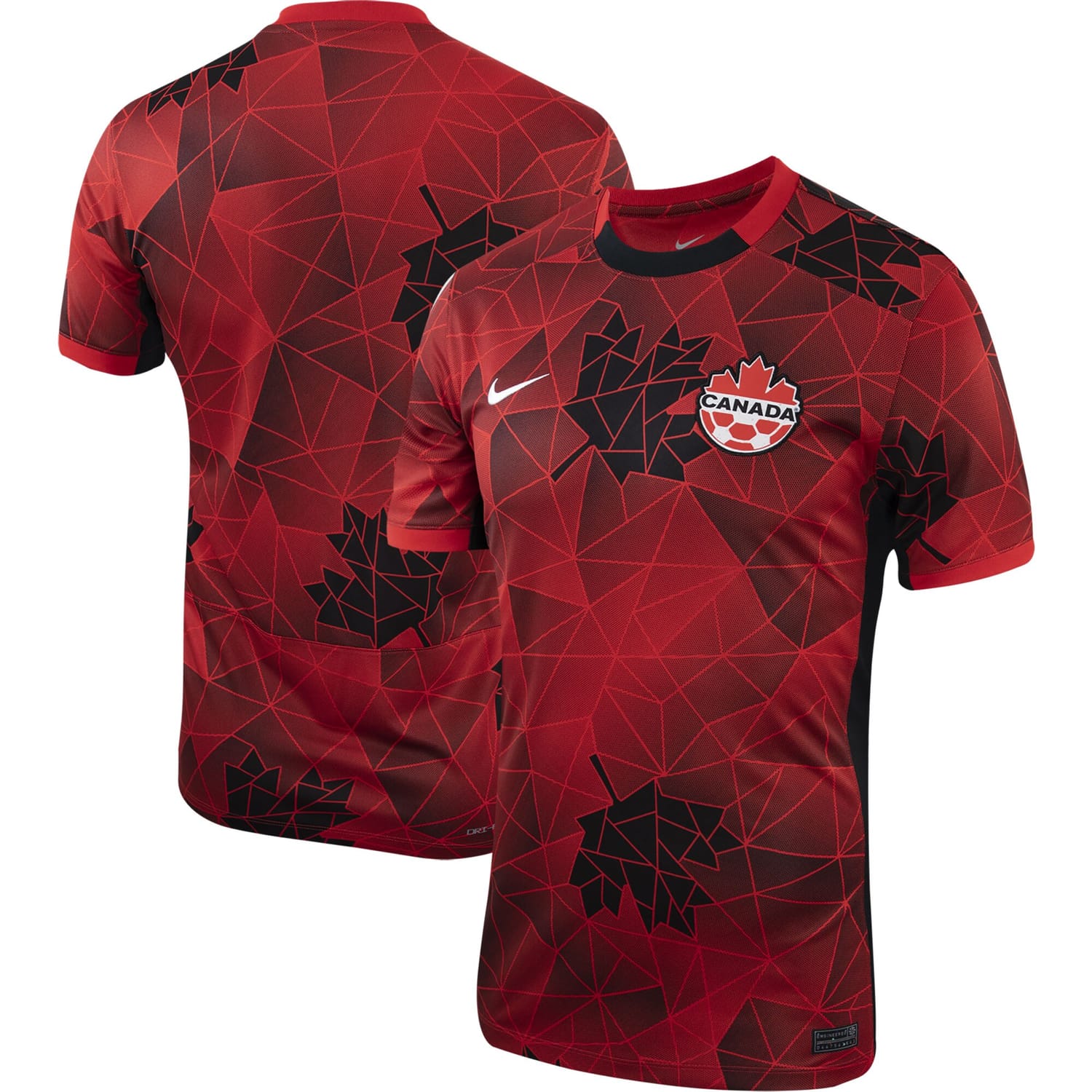 Canada Soccer Home Jersey Shirt Red 2023 for Men