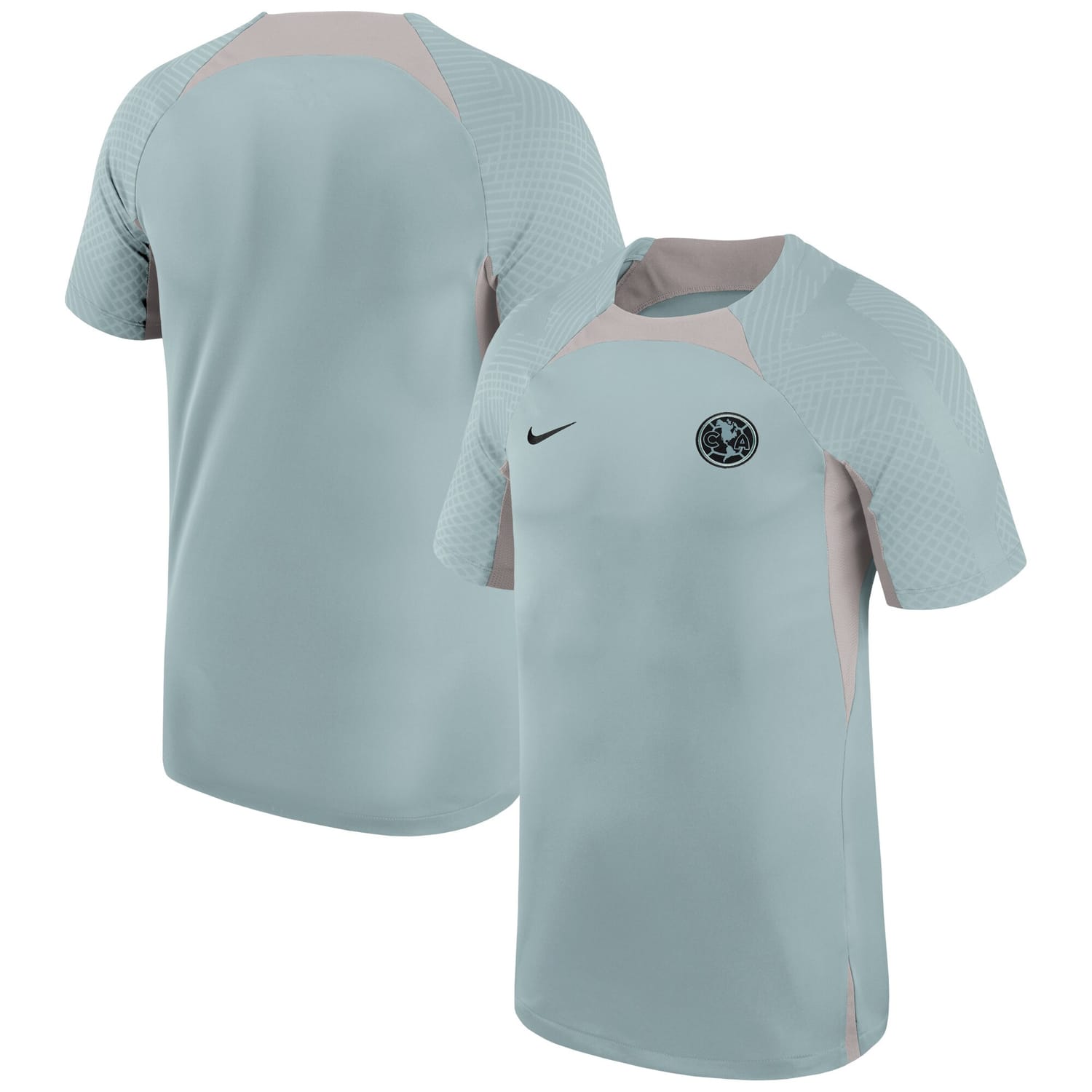 Liga MX Club America Training Jersey Shirt Gray for Men