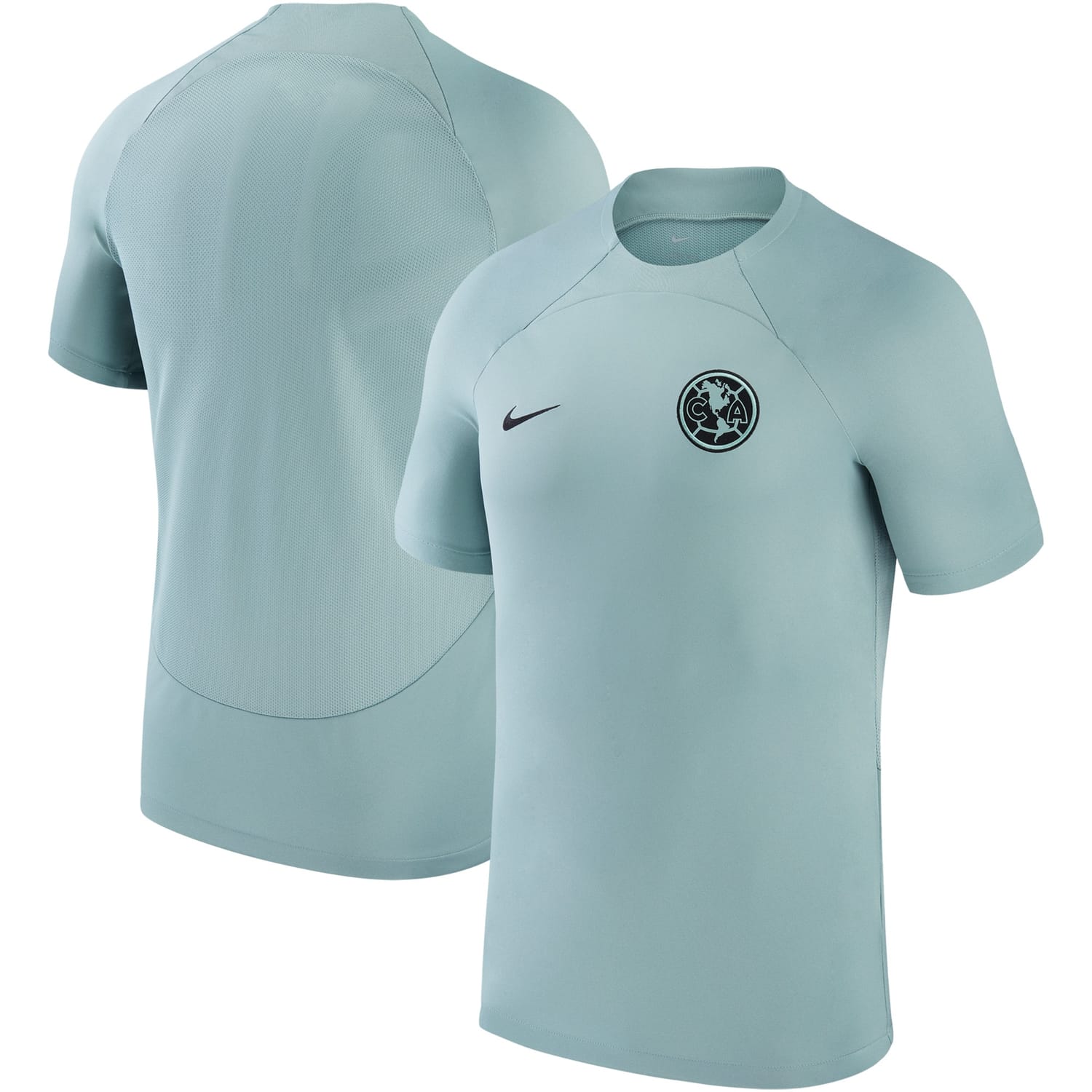 Liga MX Club America Training Pro Jersey Shirt Gray for Men