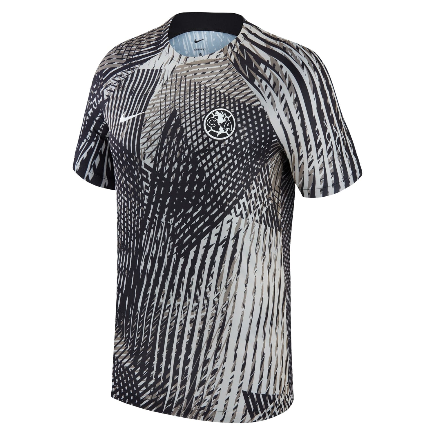Liga MX Club America Pre-Match Jersey Shirt Black 2023 for Men