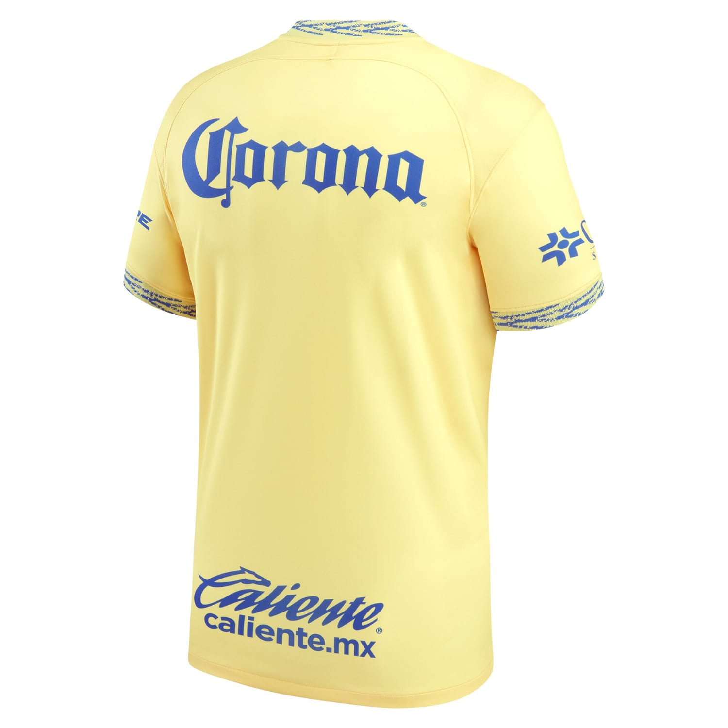 Liga MX Club America Home Jersey Shirt Yellow 2022-23 for Men