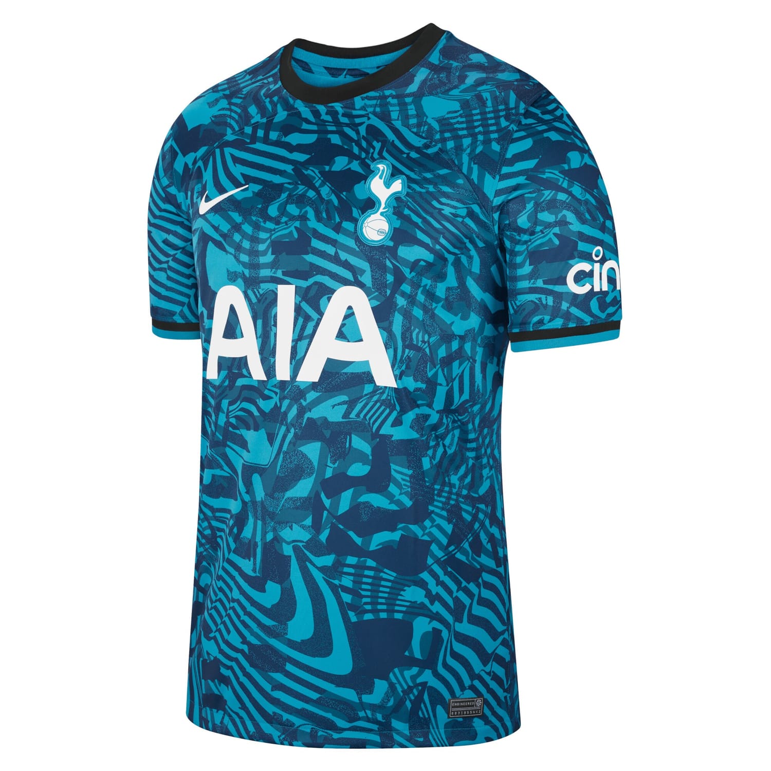 Premier League Tottenham Hotspur Third Jersey Shirt Blue 2022-23 for Men