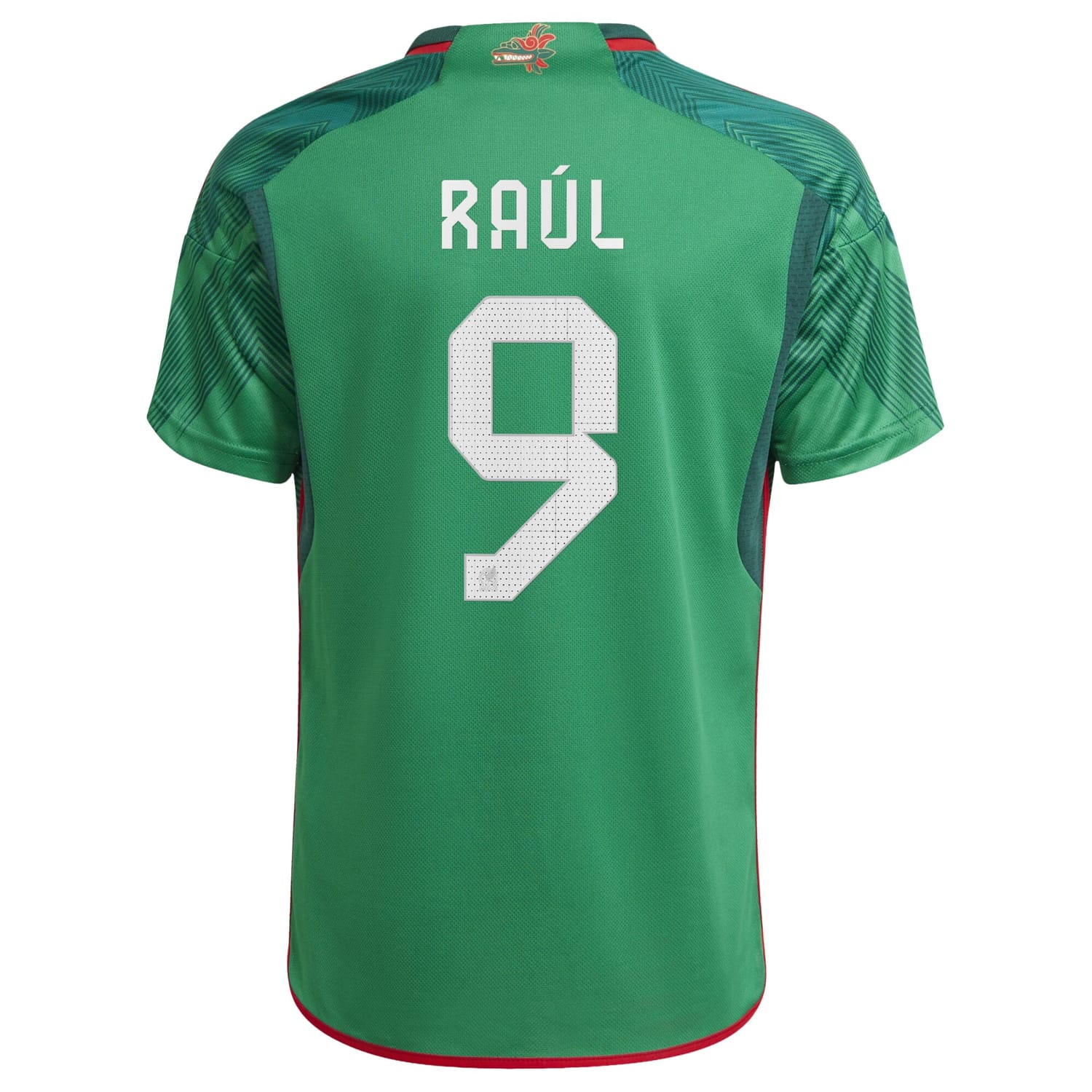 Mexico National Team Home Jersey Shirt Green 2022-23 player Raul Jimenez printing for Men