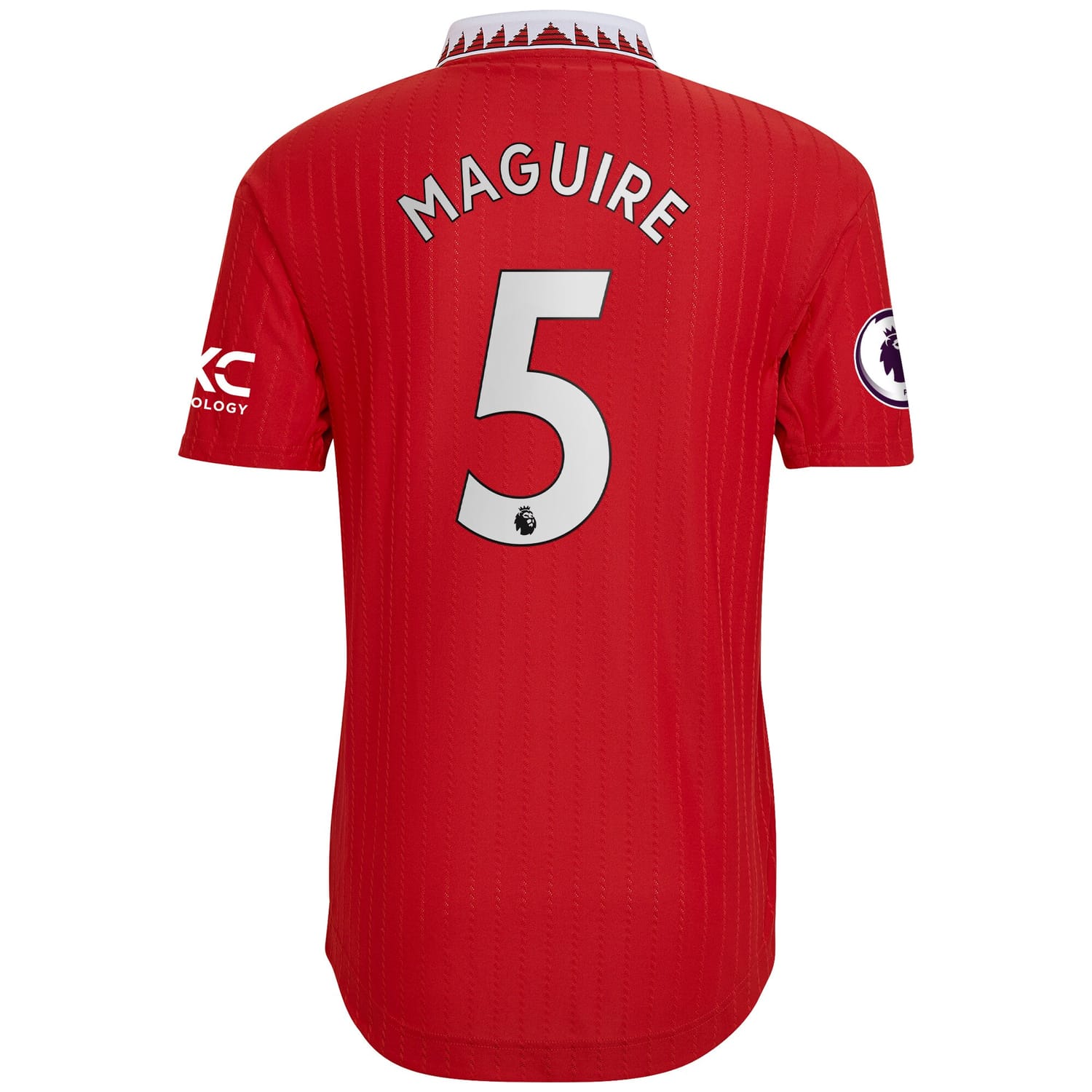 Premier League Manchester United Home Authentic Jersey Shirt Red 2022-23 player Harry Maguire printing for Men