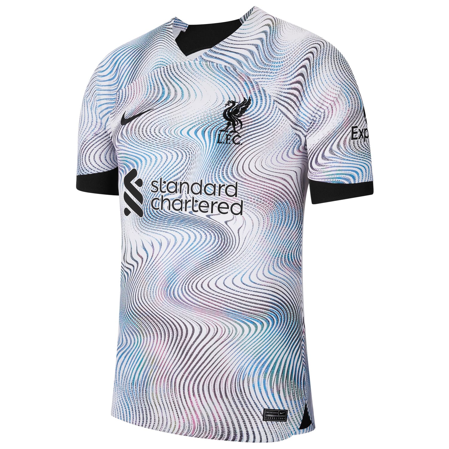 Premier League Liverpool Away Jersey Shirt White 2022-23 player Mohamed Salah printing for Men