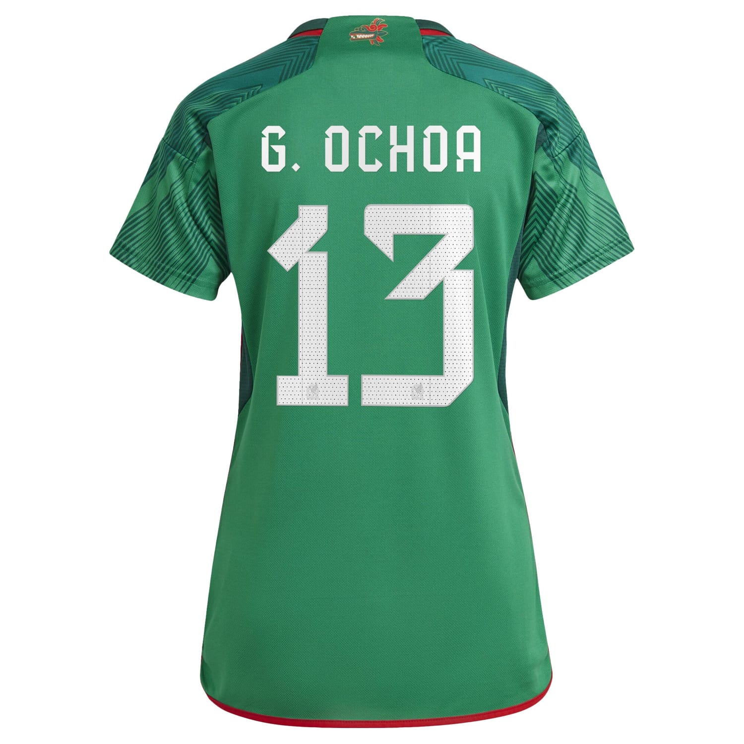 Mexico National Team Home Jersey Shirt Green 2022-23 player Guillermo Ochoa printing for Women