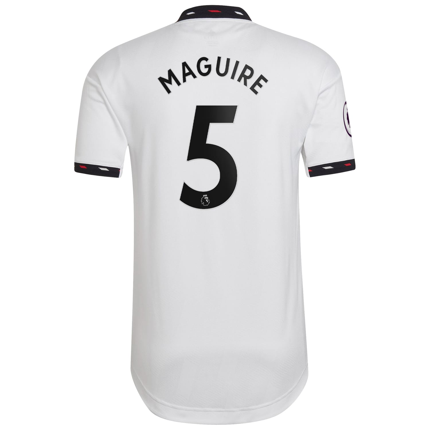 Premier League Manchester United Away Authentic Jersey Shirt White 2022-23 player Harry Maguire printing for Men