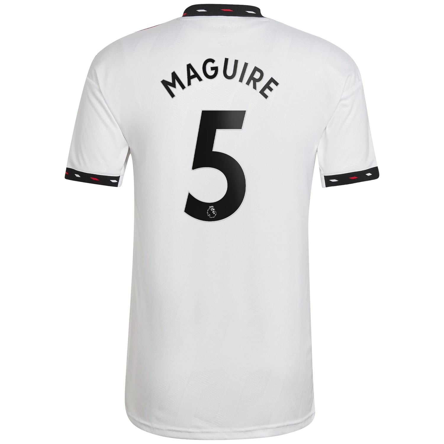 Premier League Manchester United Away Jersey Shirt White 2022-23 player Harry Maguire printing for Men