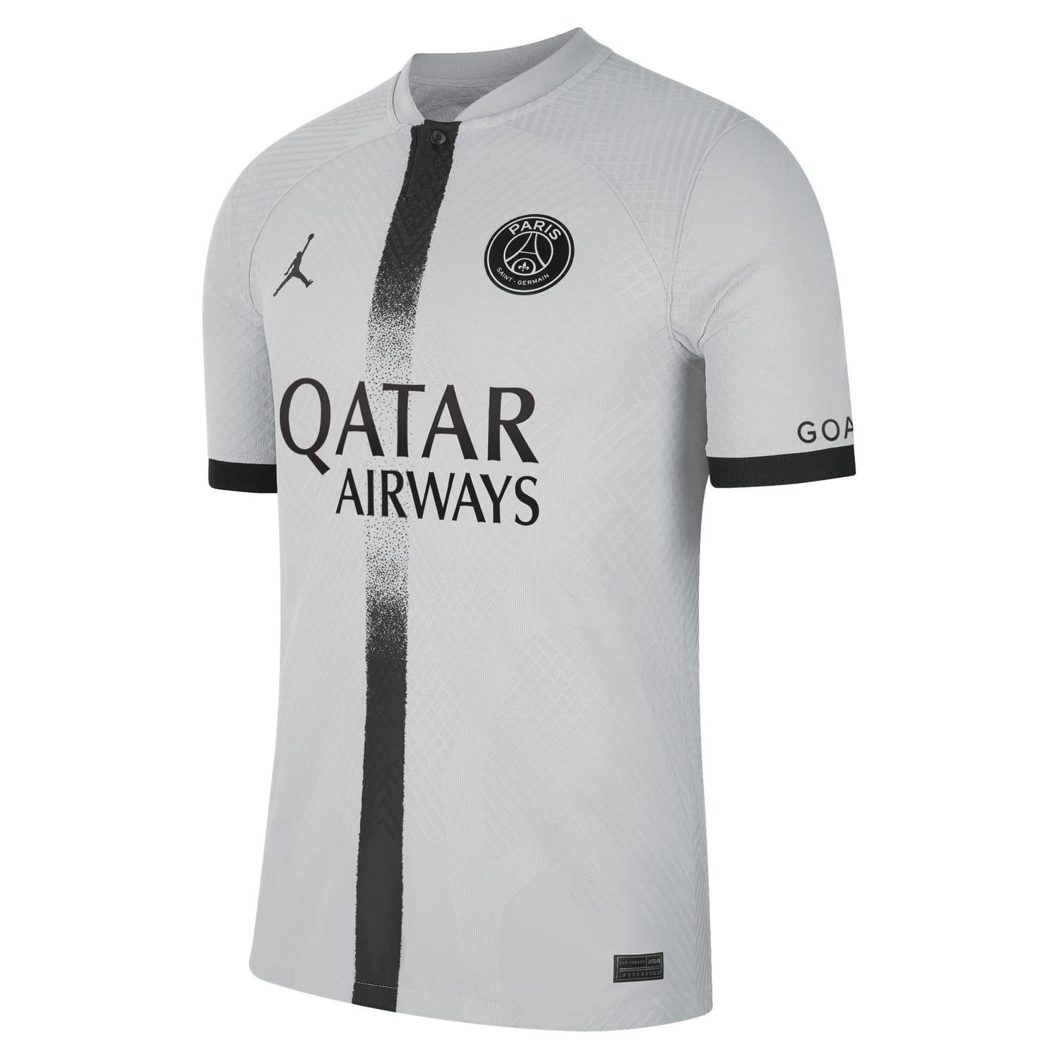 Ligue 1 Paris Saint-Germain Away Authentic Jersey Shirt Black 2022-23 for Men