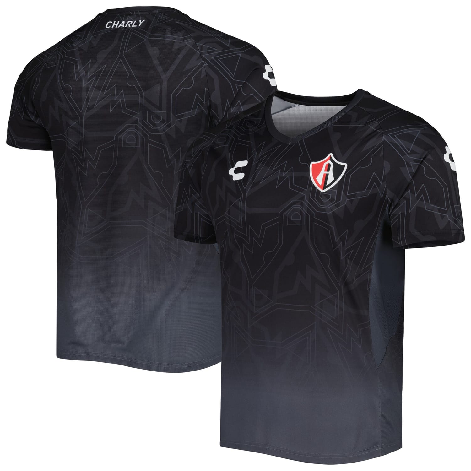 Liga MX Club Atlas Training Jersey Shirt Black for Men