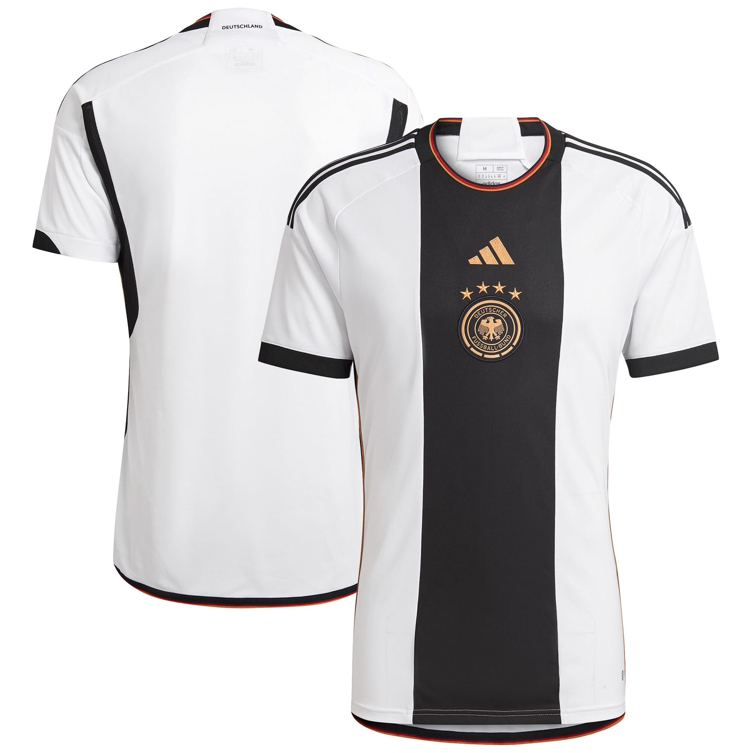 Germany National Team Home Jersey Shirt White 2022-23 for Men