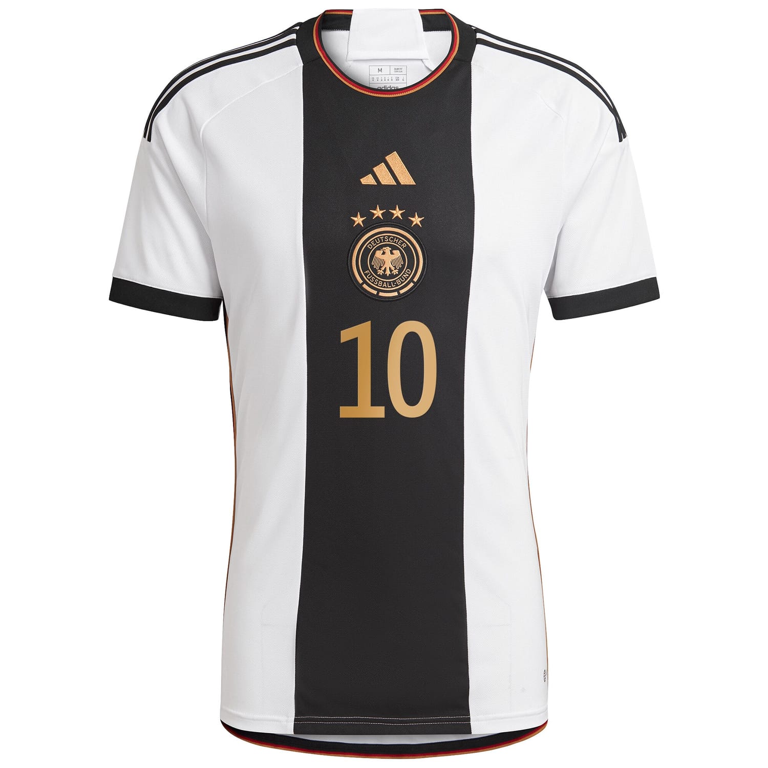 Germany National Team Home Jersey Shirt White 2022-23 player Serge Gnabry printing for Men
