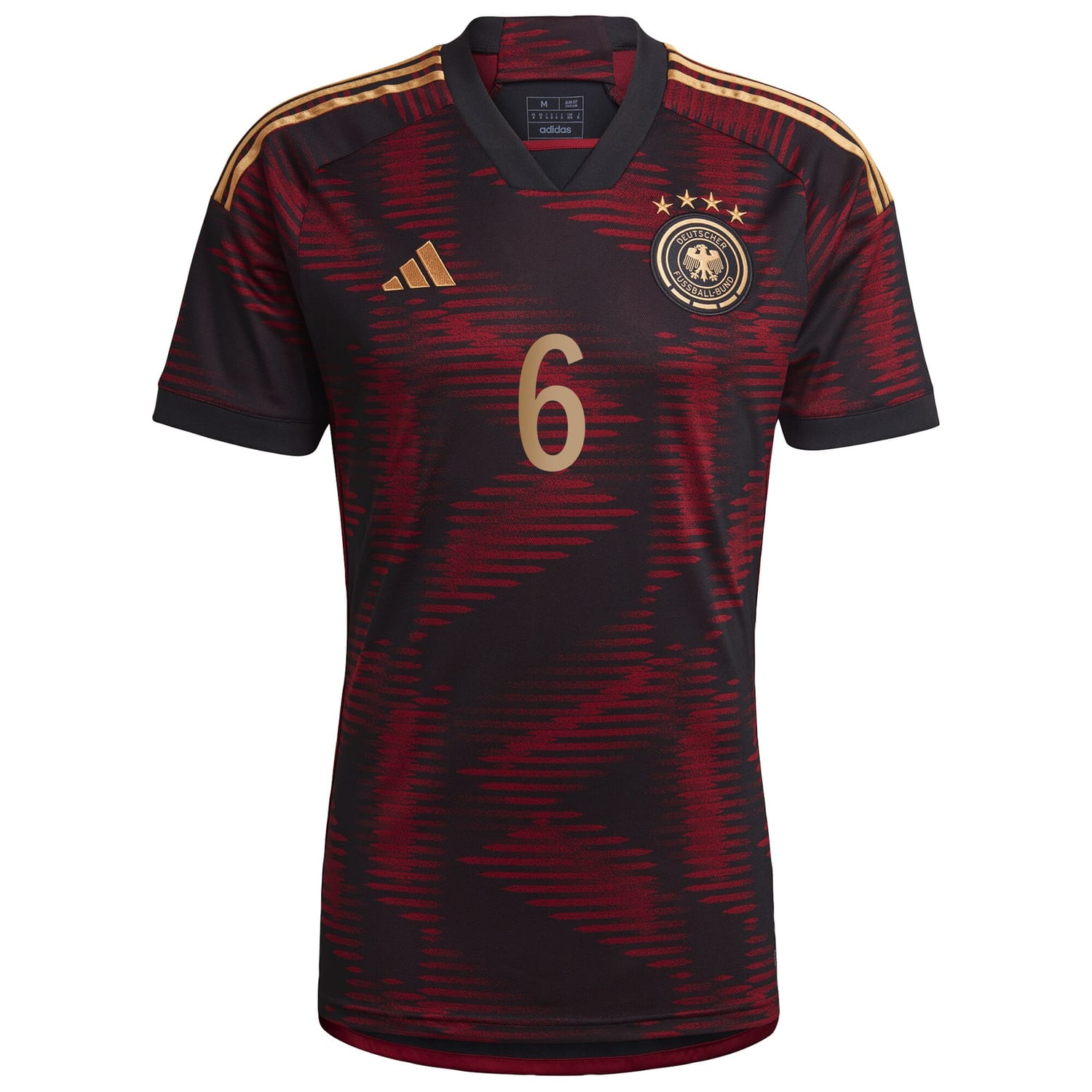 Germany National Team Away Jersey Shirt Black 2022-23 player Joshua Kimmich printing for Men