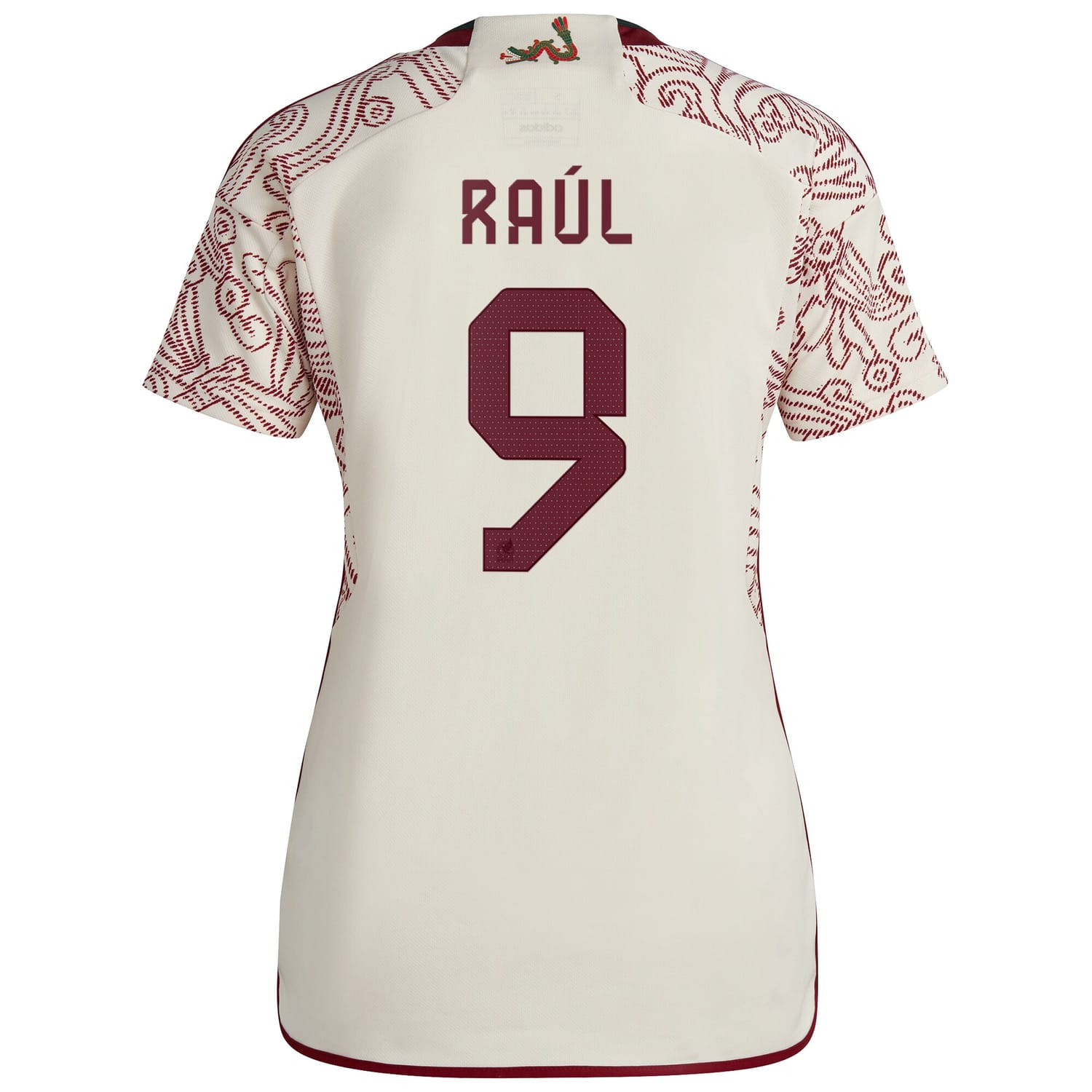 Mexico National Team Away Jersey Shirt White 2022-23 player Raul Jimenez printing for Women