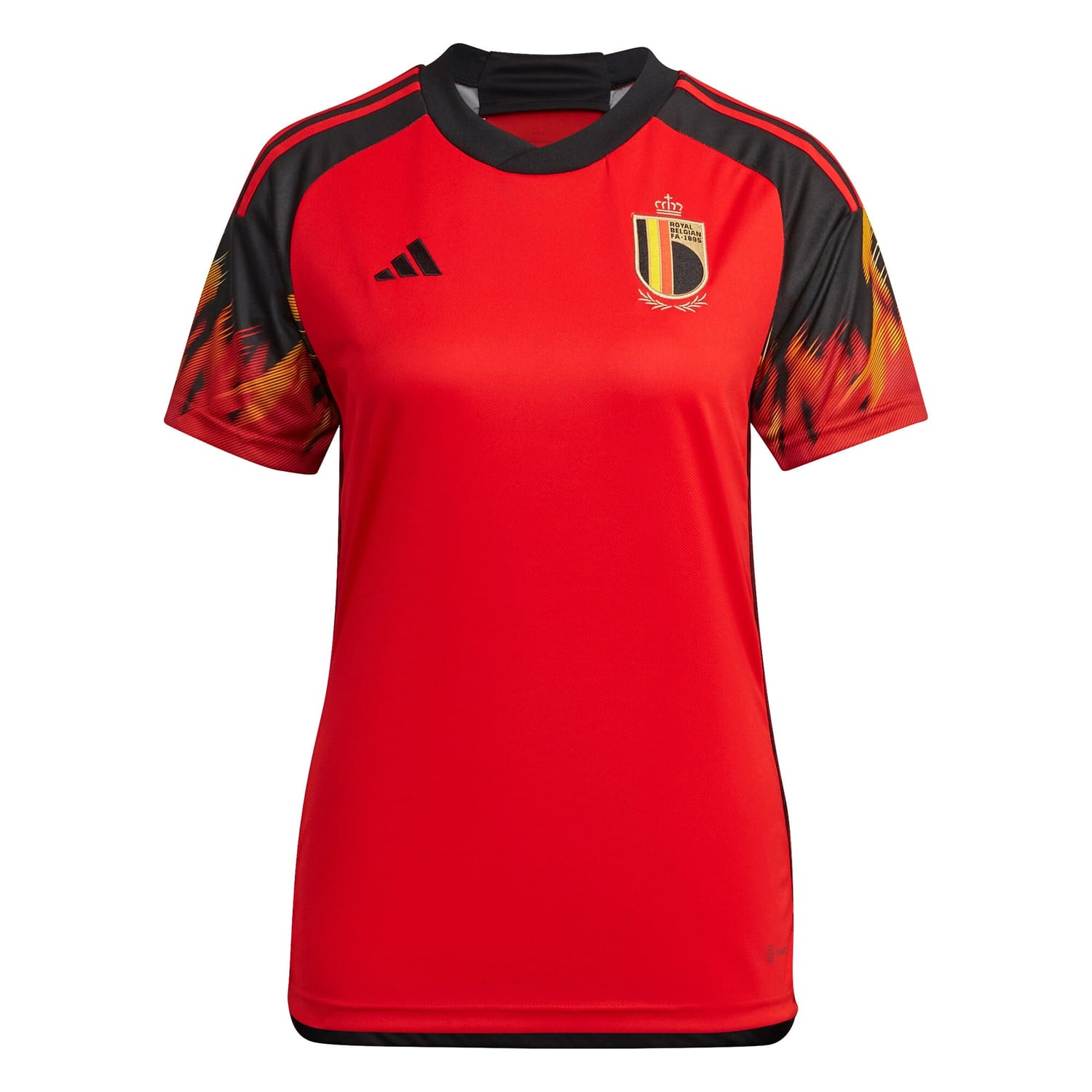Belgium National Team Home Jersey Shirt Red 2022-23 for Women