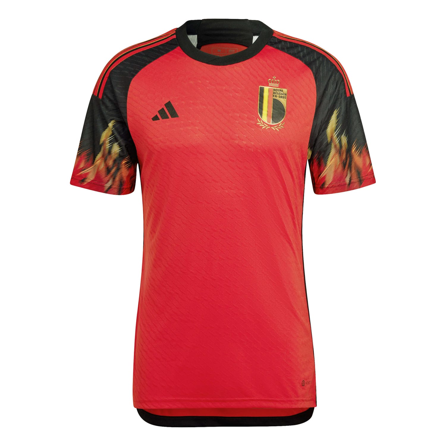 Belgium National Team Home Authentic Jersey Shirt Red 2022-23 for Men