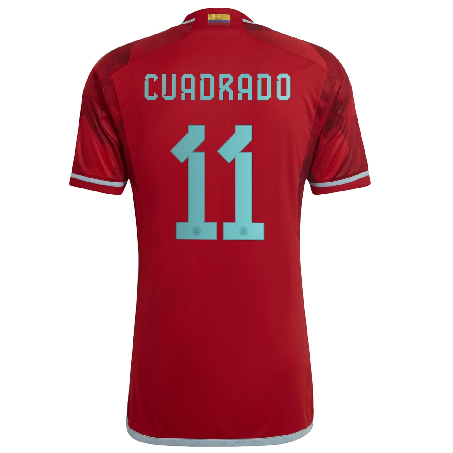 Colombia National Team Away Jersey Shirt Red 2022-23 player Juan Cuadrado printing for Men