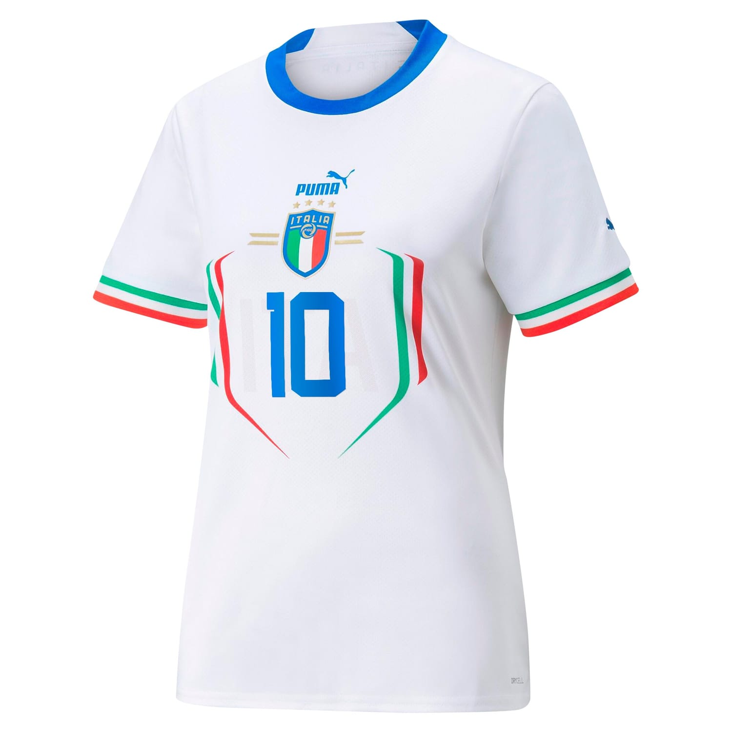 Italy National Team Away Jersey Shirt White 2022-23 player Lorenzo Insigne printing for Women