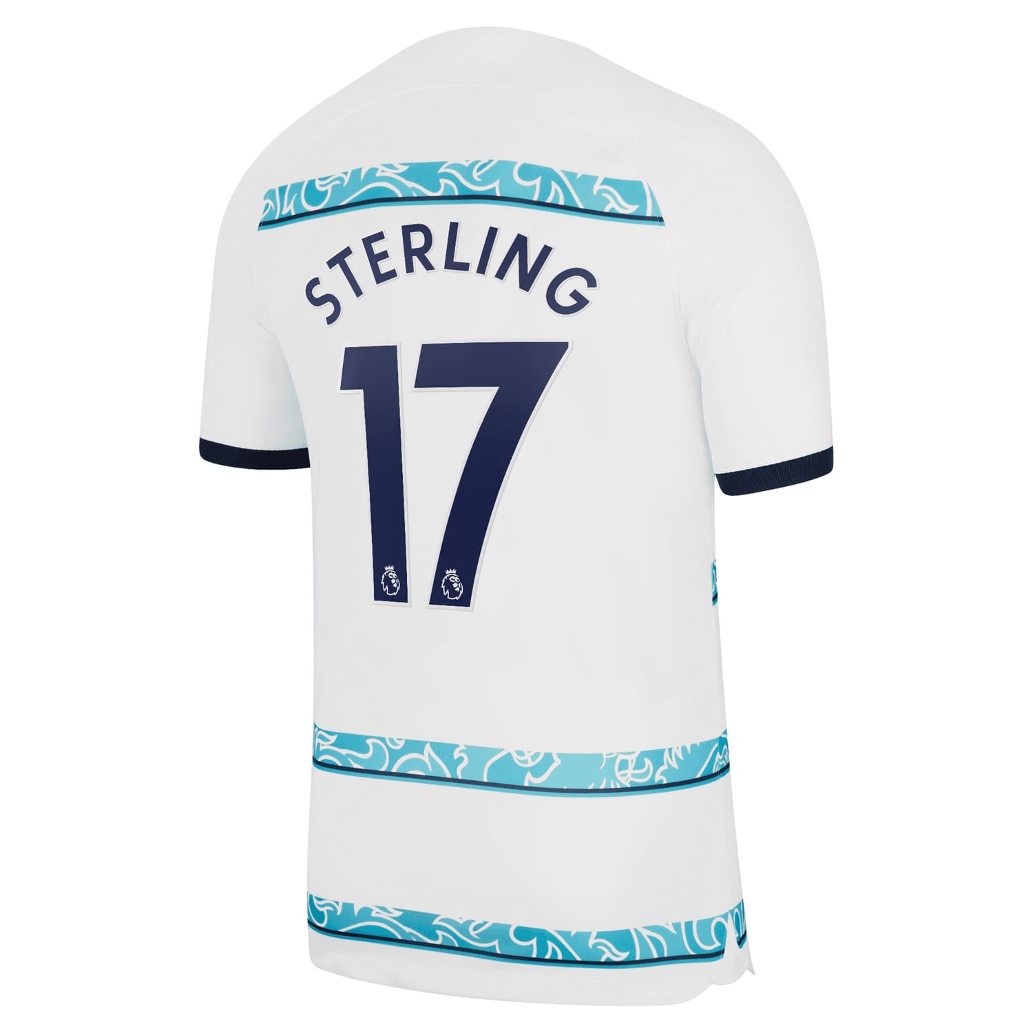 Premier League Chelsea Away Jersey Shirt White 2022-23 player Raheem Sterling printing for Men