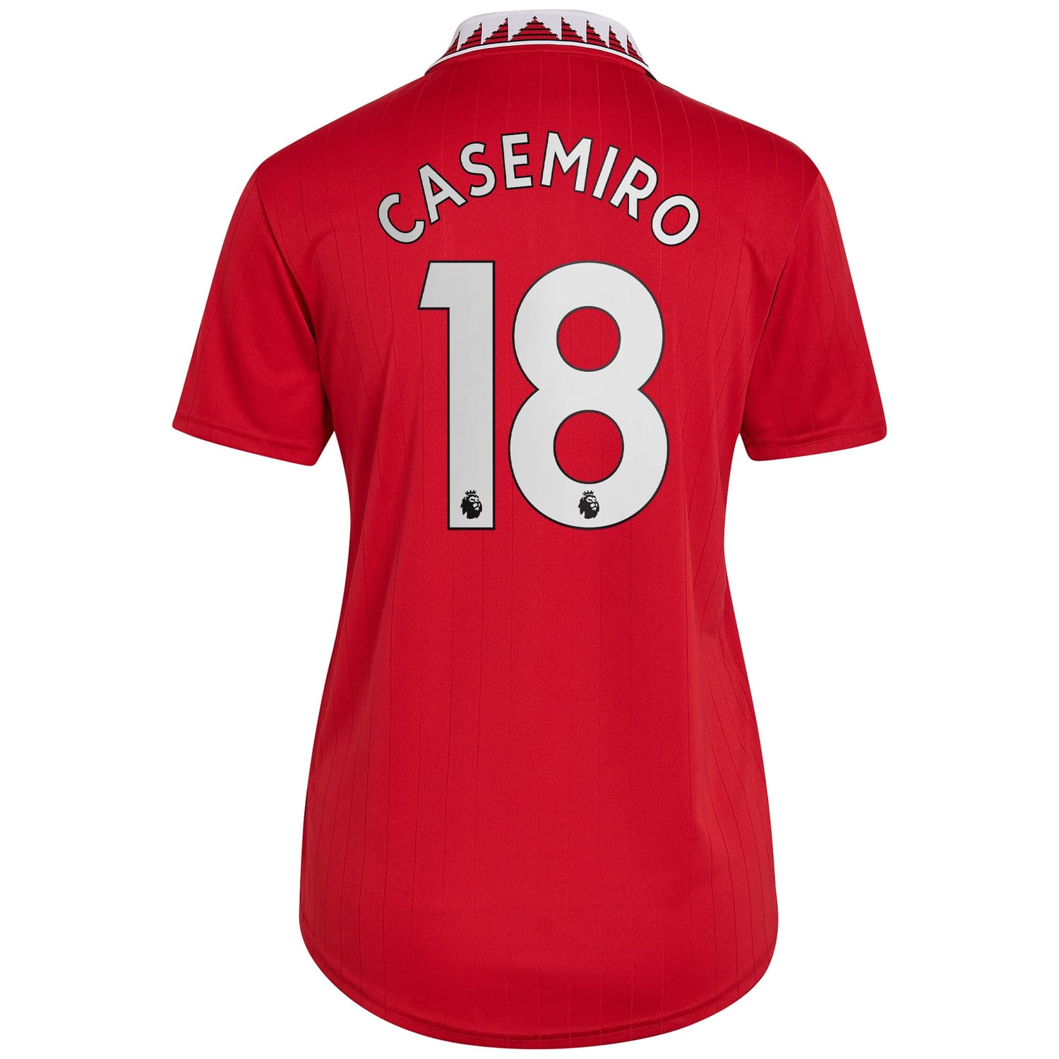 Premier League Manchester United Home Jersey Shirt Red 2022-23 player Carlos Casemiro printing for Women